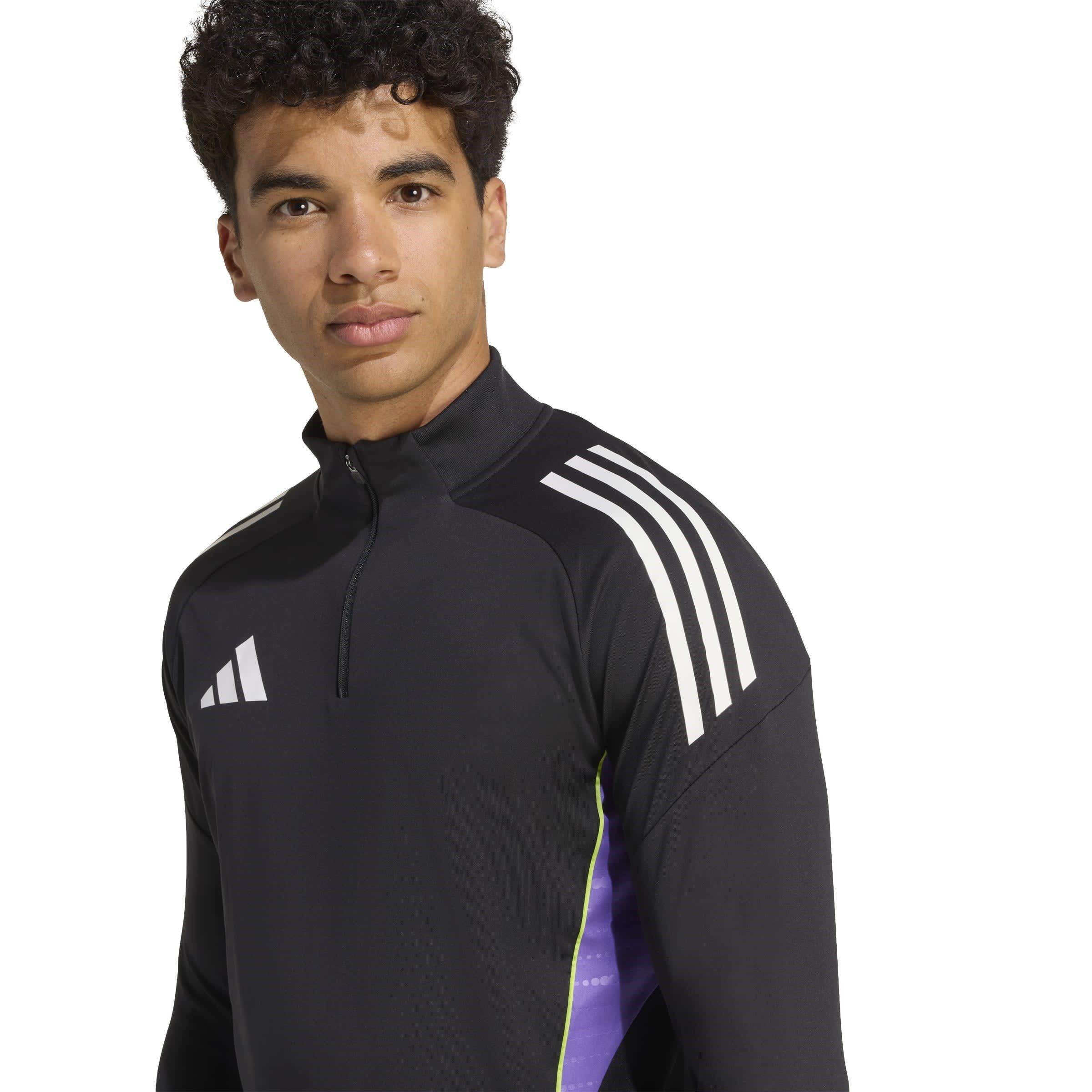 Blk/Purple Rush - adidas - Tiro 25 Competition Mens Training Top - 5