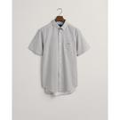 Bleu 433 - Gant - Barba spread-collar tailored shirt - 1