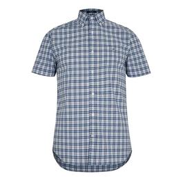 Gant REL SAILING PRINT SHIRT EVENING BLU