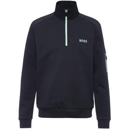 Boss Barena patch-pocket crew-neck T-shirt Grigio