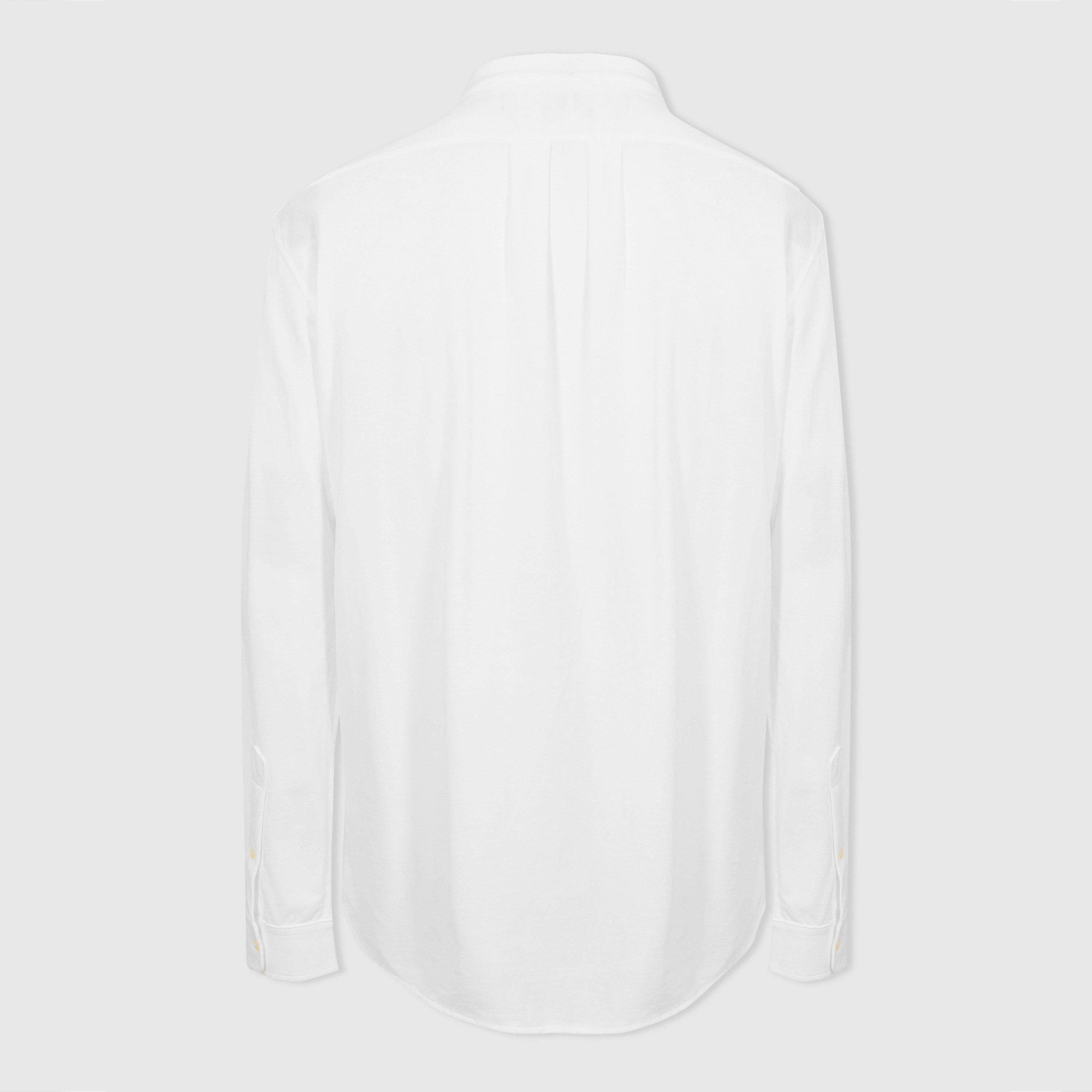 White - Polo Ralph Lauren - Men's Long-Sleeve Plain Shirt - 2