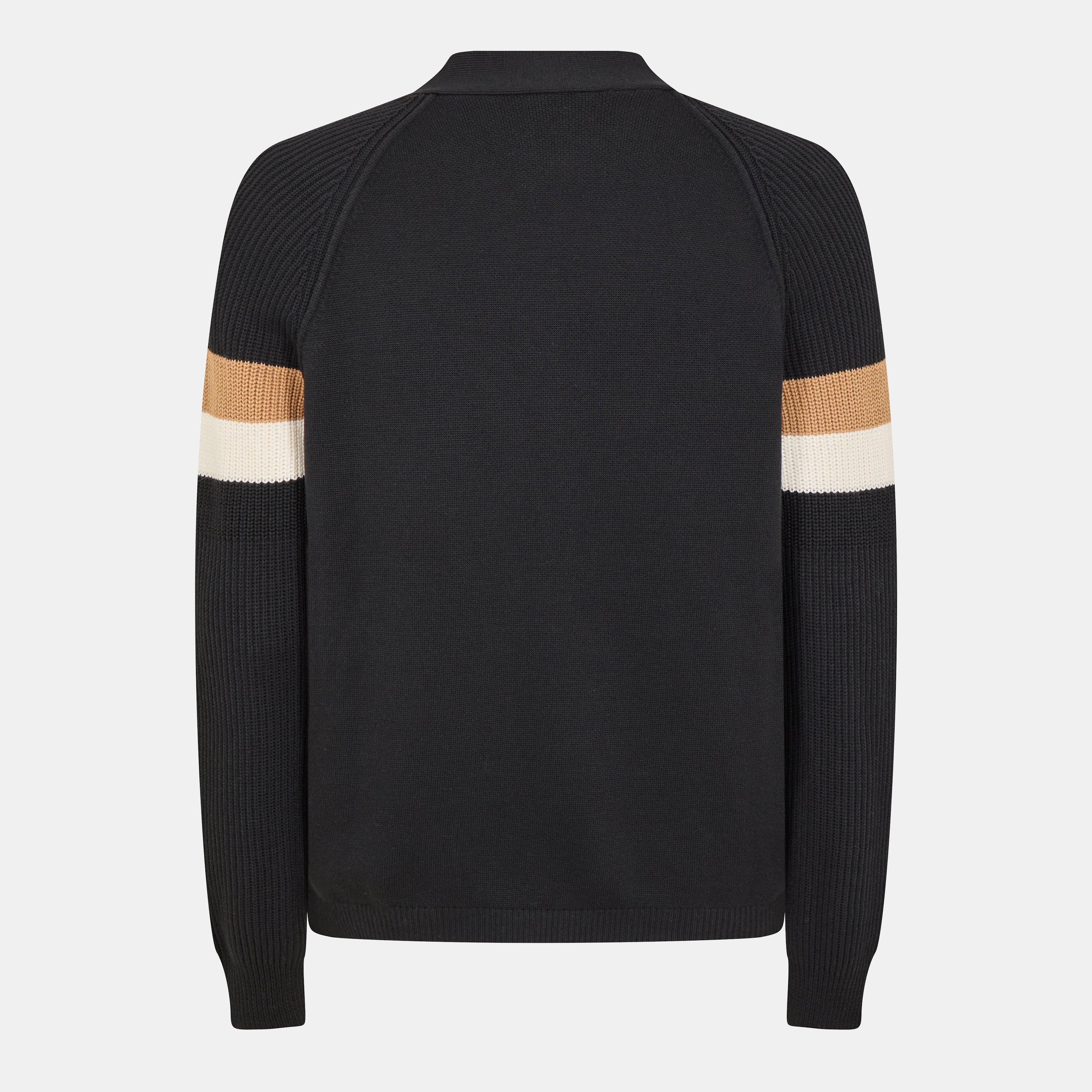 Black - Boss - Men's Granello Lined Hoodie - 2