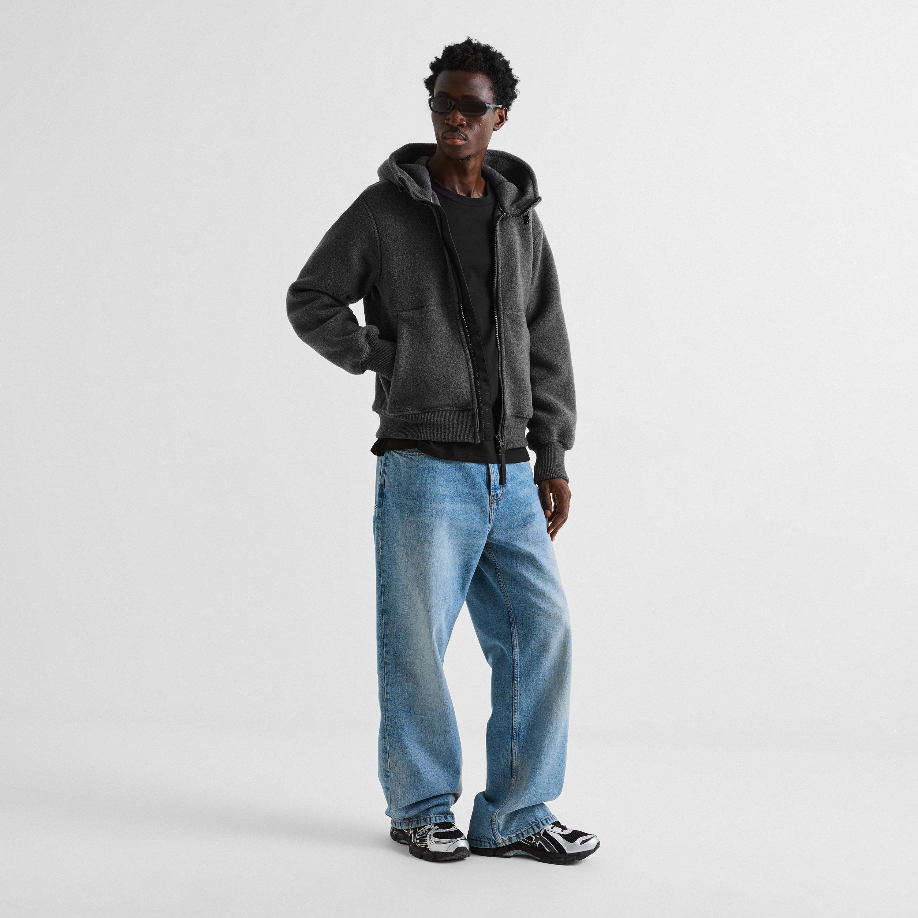 Anch Grey 9837 - Canada Goose - Men's Chilliwack Fleece Bomber Wool - 5
