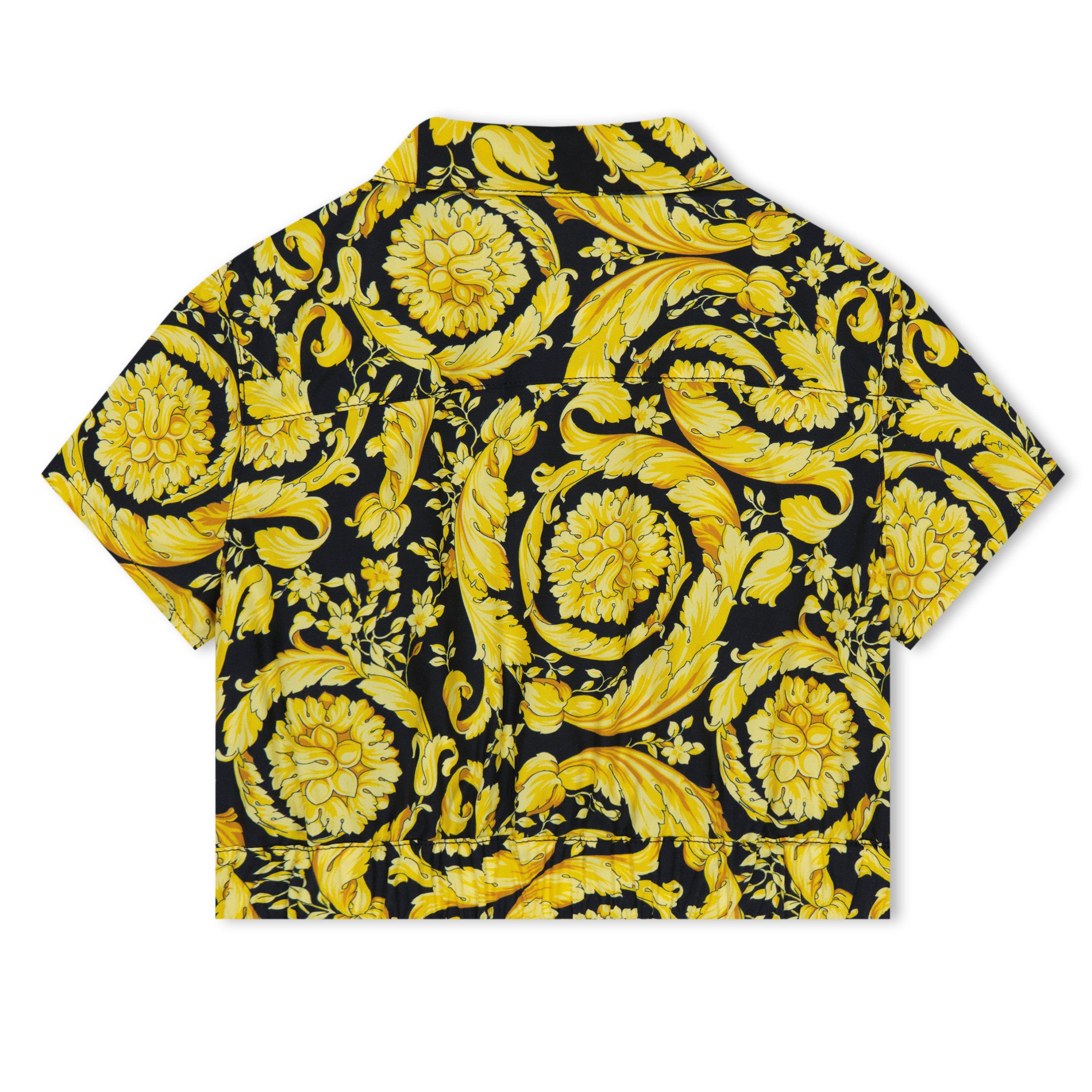 Blk/Gld 5B000 - Versace - Barocco Shirt Juniors - 2