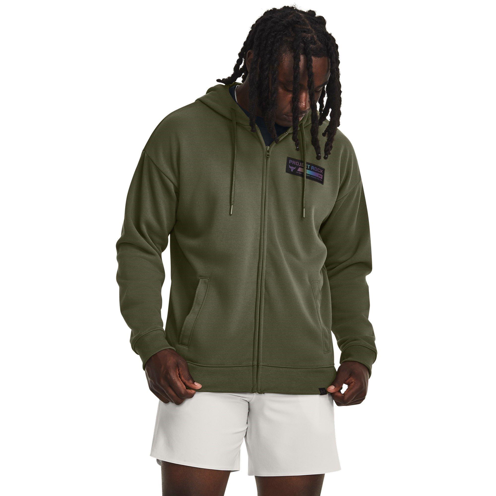 Groen - Under Armour - Rock Terry Full-Zip Fleece - 2