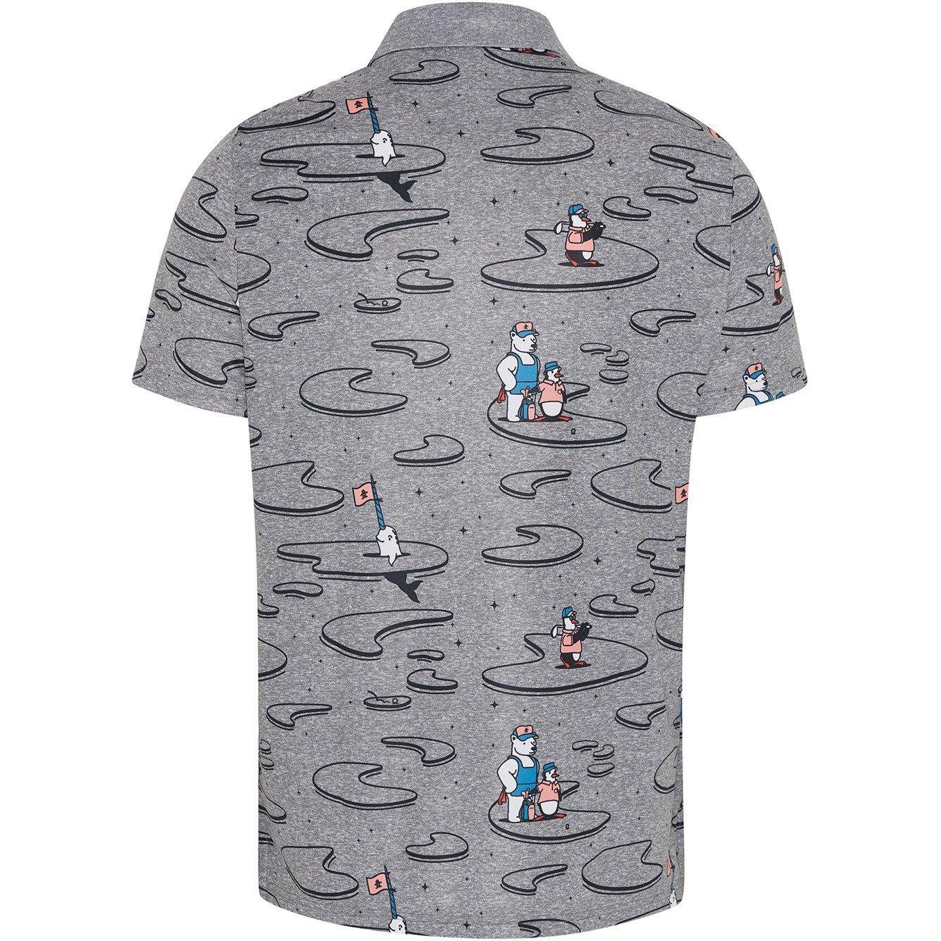 Stille skygge - Original Penguin - Men's All Over Print Short-Sleeve Shirt - 1