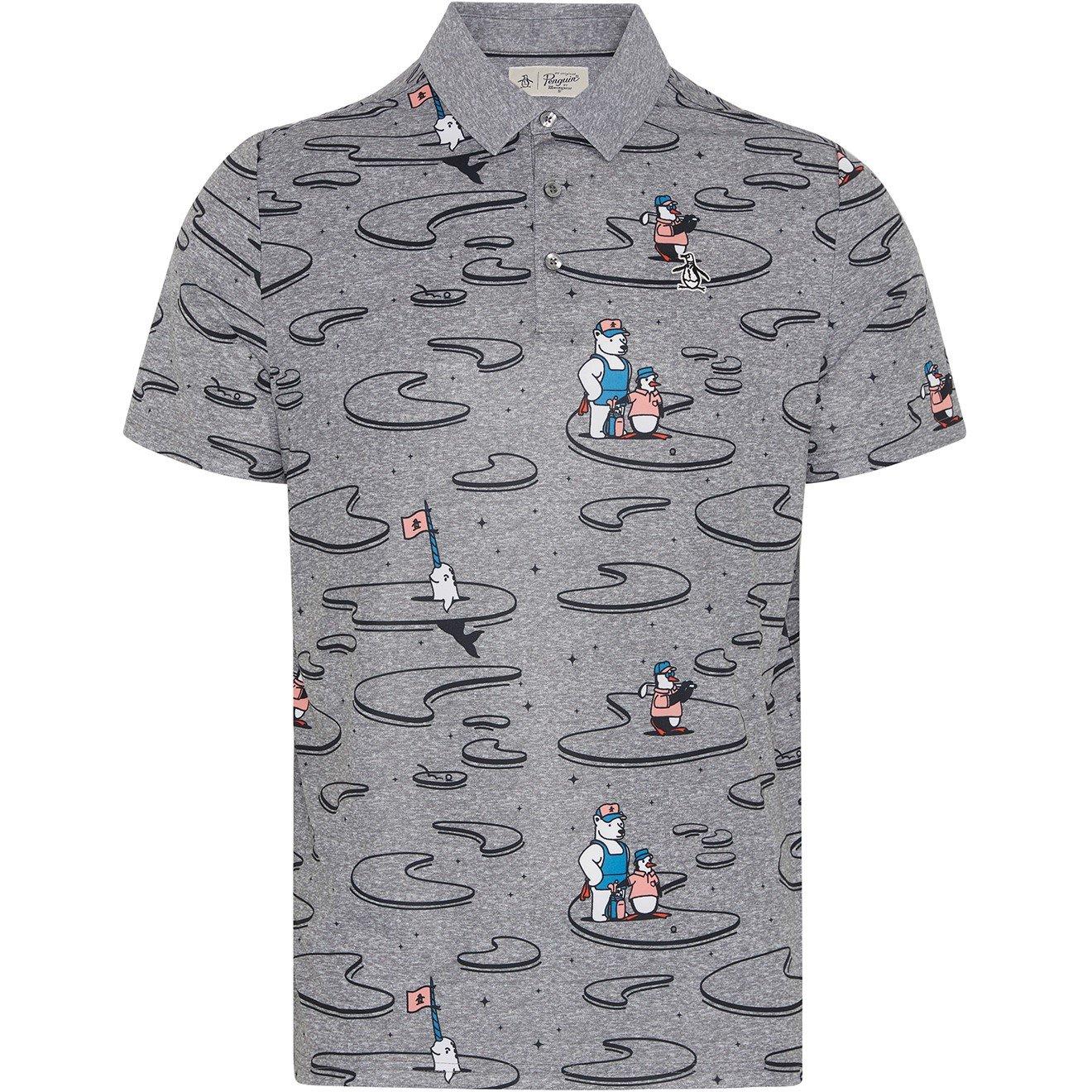 Stille skygge - Original Penguin - All Over Print Short-Sleeve Shirt - 2