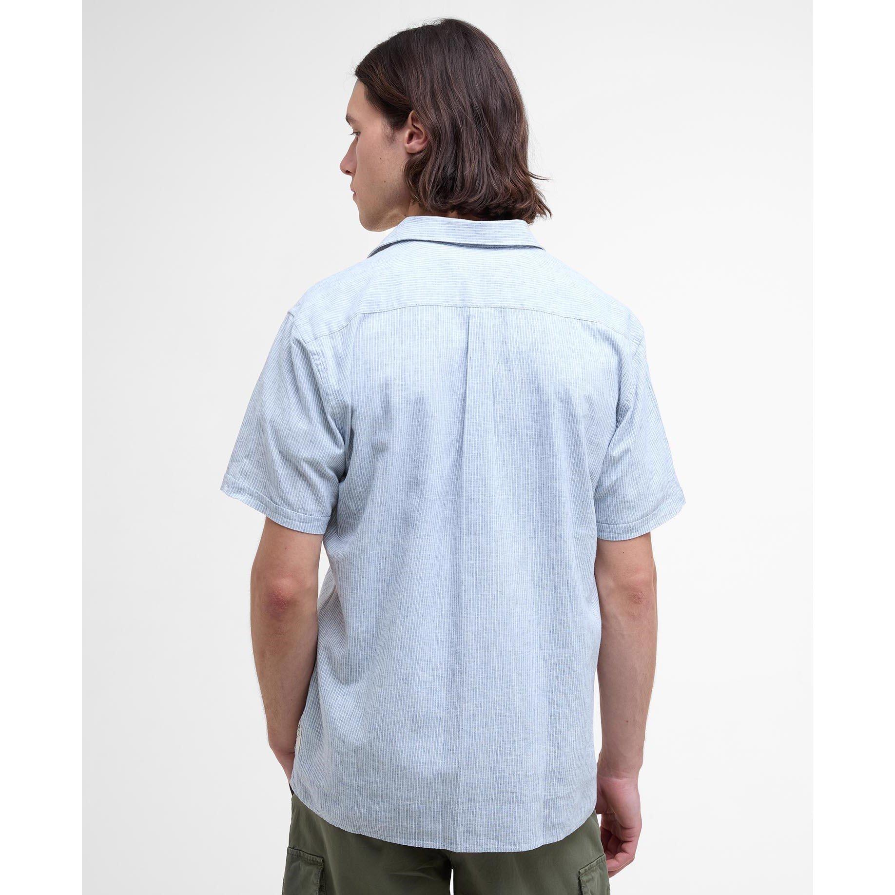 Bleached Blue - Barbour - Tindale Striped Short Sleeve Shirt - 2