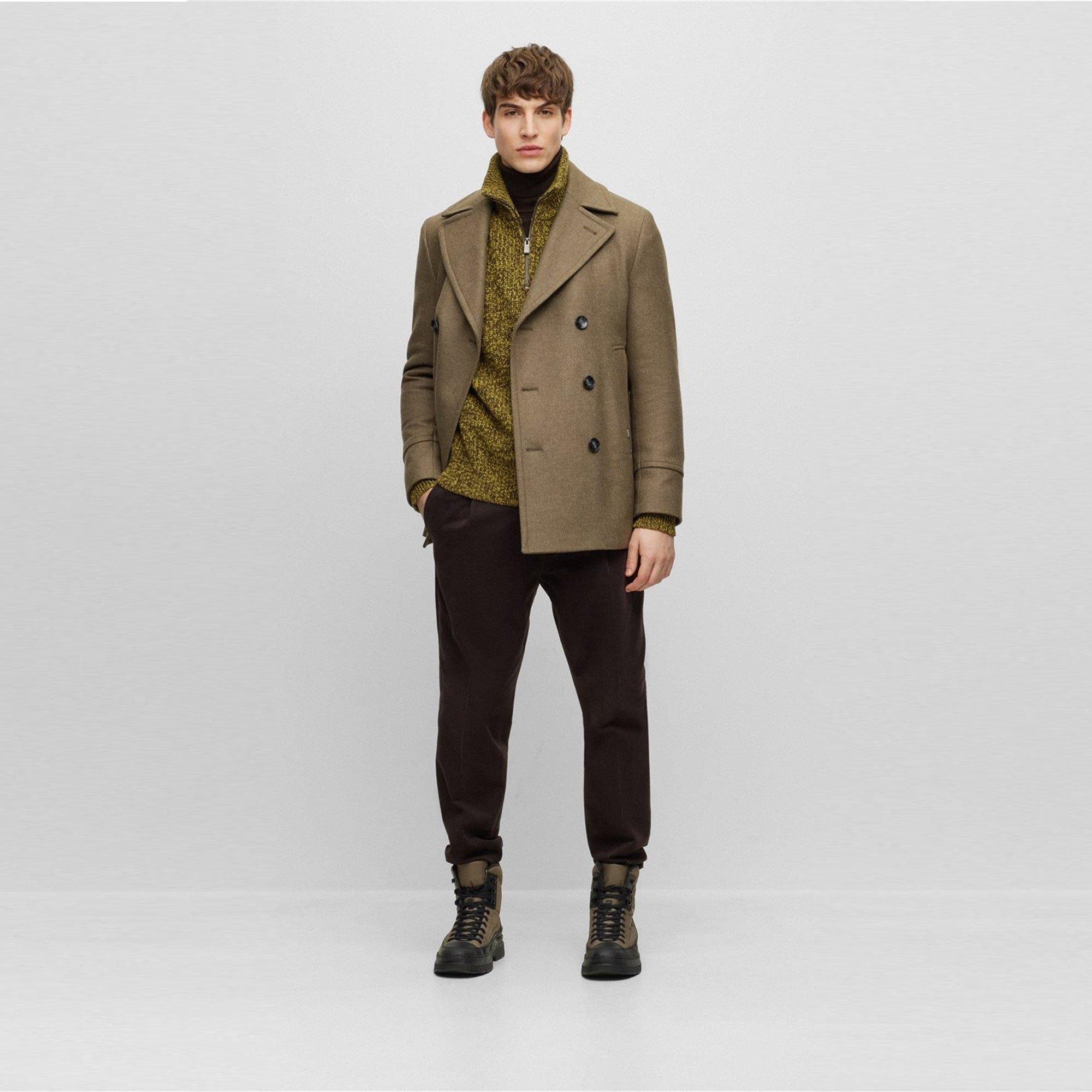 Green - Boss - Men's Millenium quarter Zip Fleece - 5