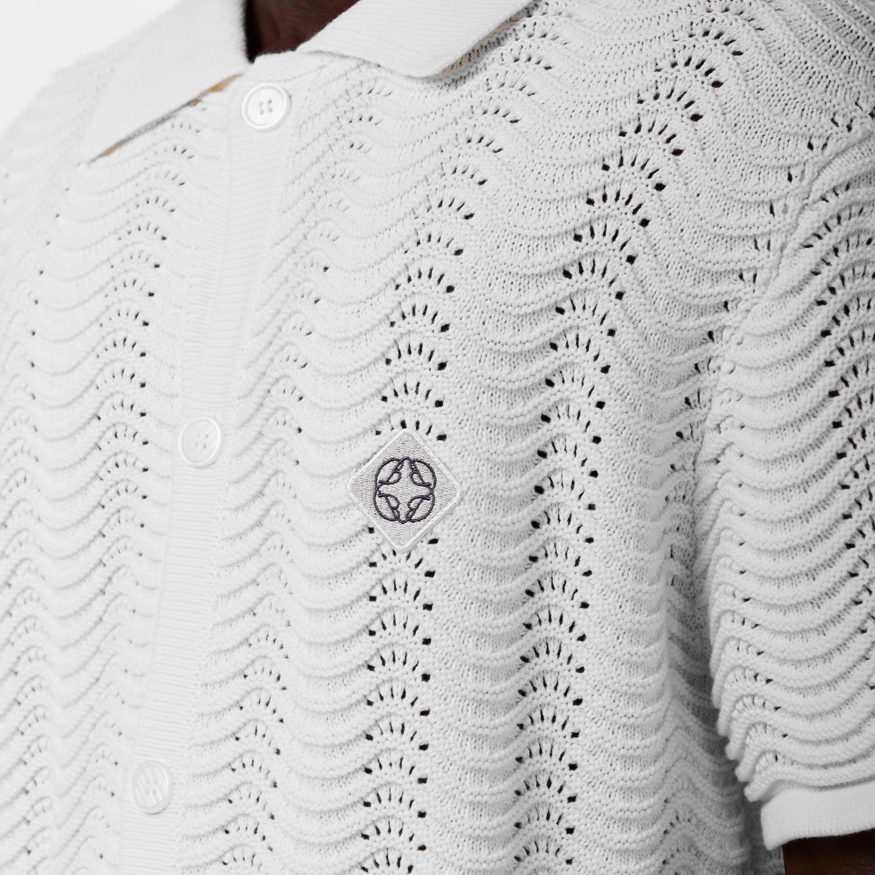 White - BELIER - Men's Short-Sleeve Plain Shirt - 5