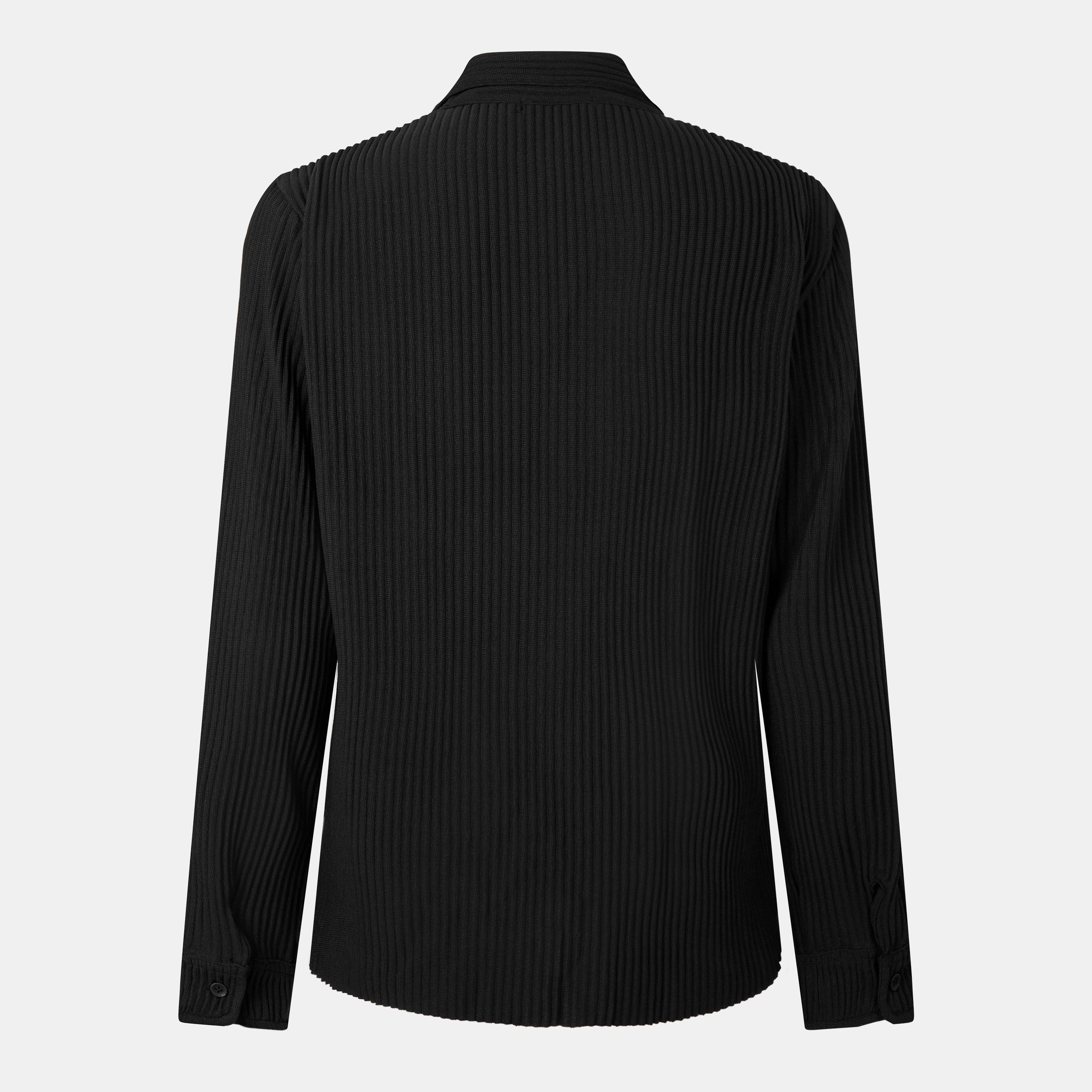 Black - BELIER - Men's Long-Sleeve Shirt - 2