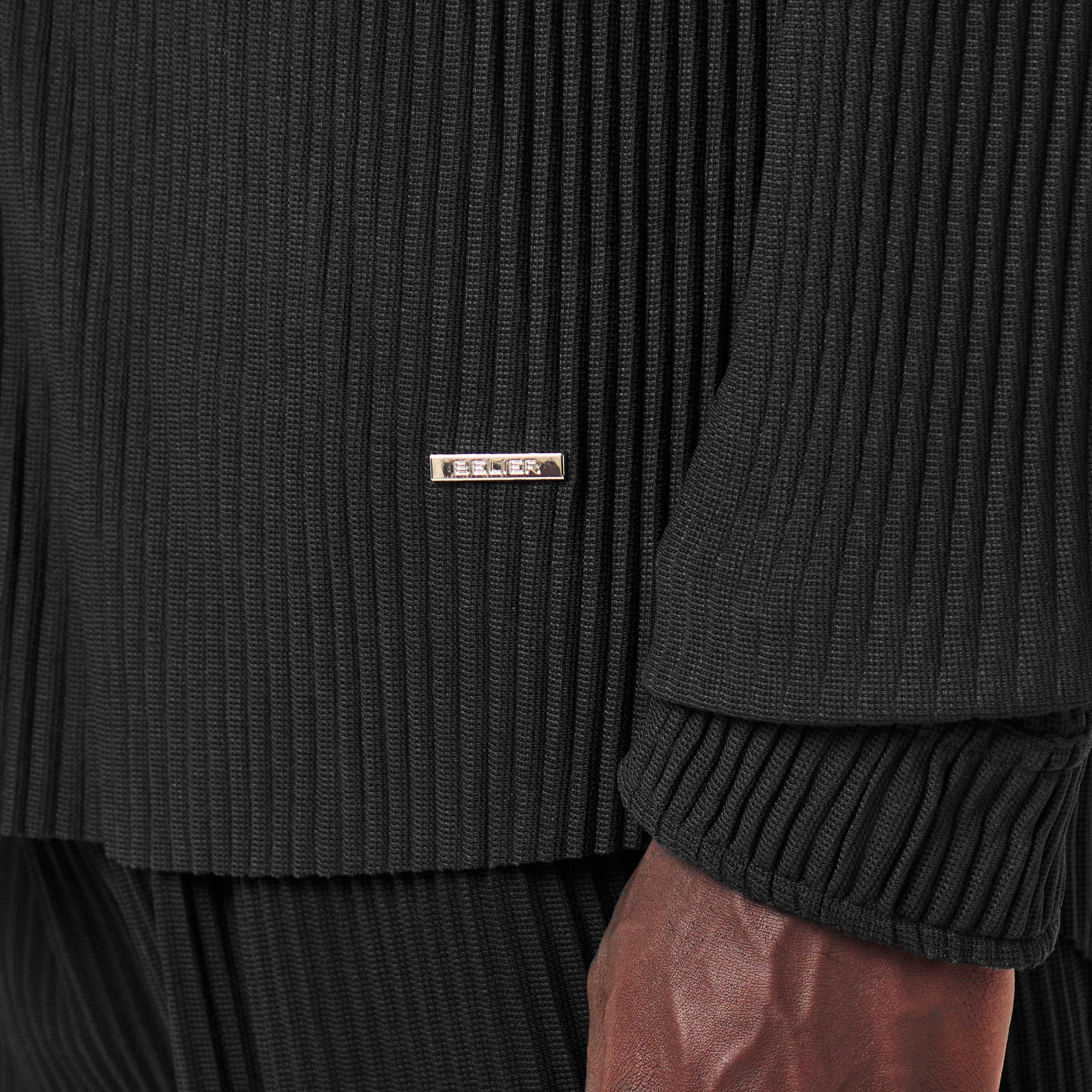 Black - BELIER - Men's Long-Sleeve Shirt - 5