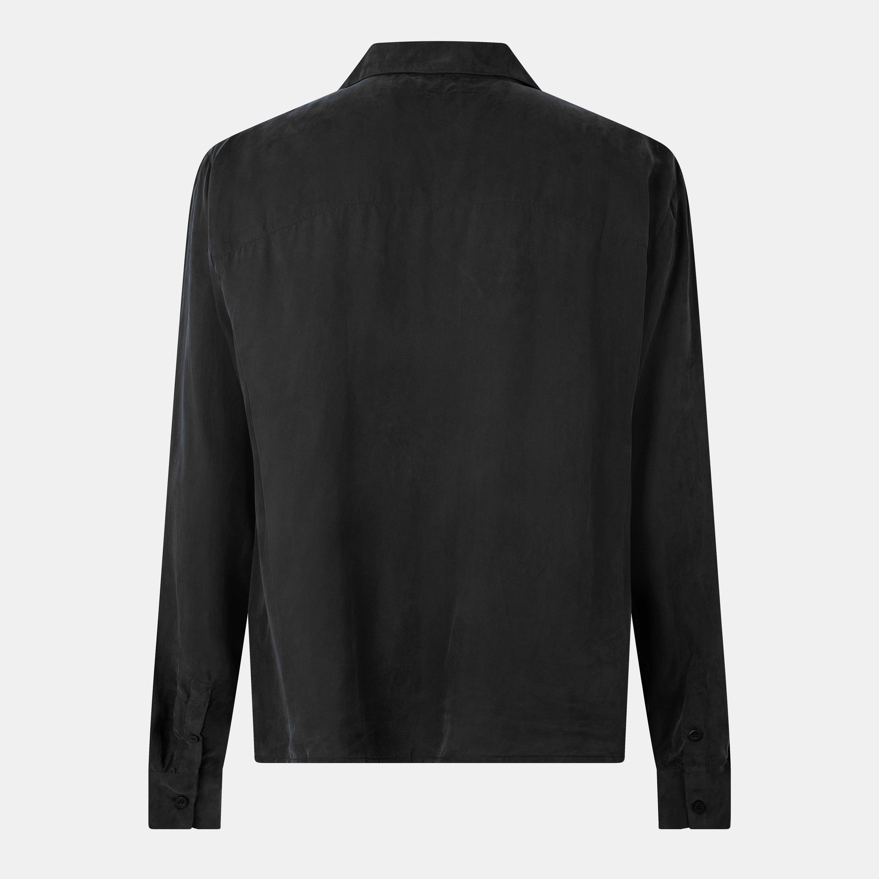 Black - BELIER - Men's Long-Sleeve Shirt - 2