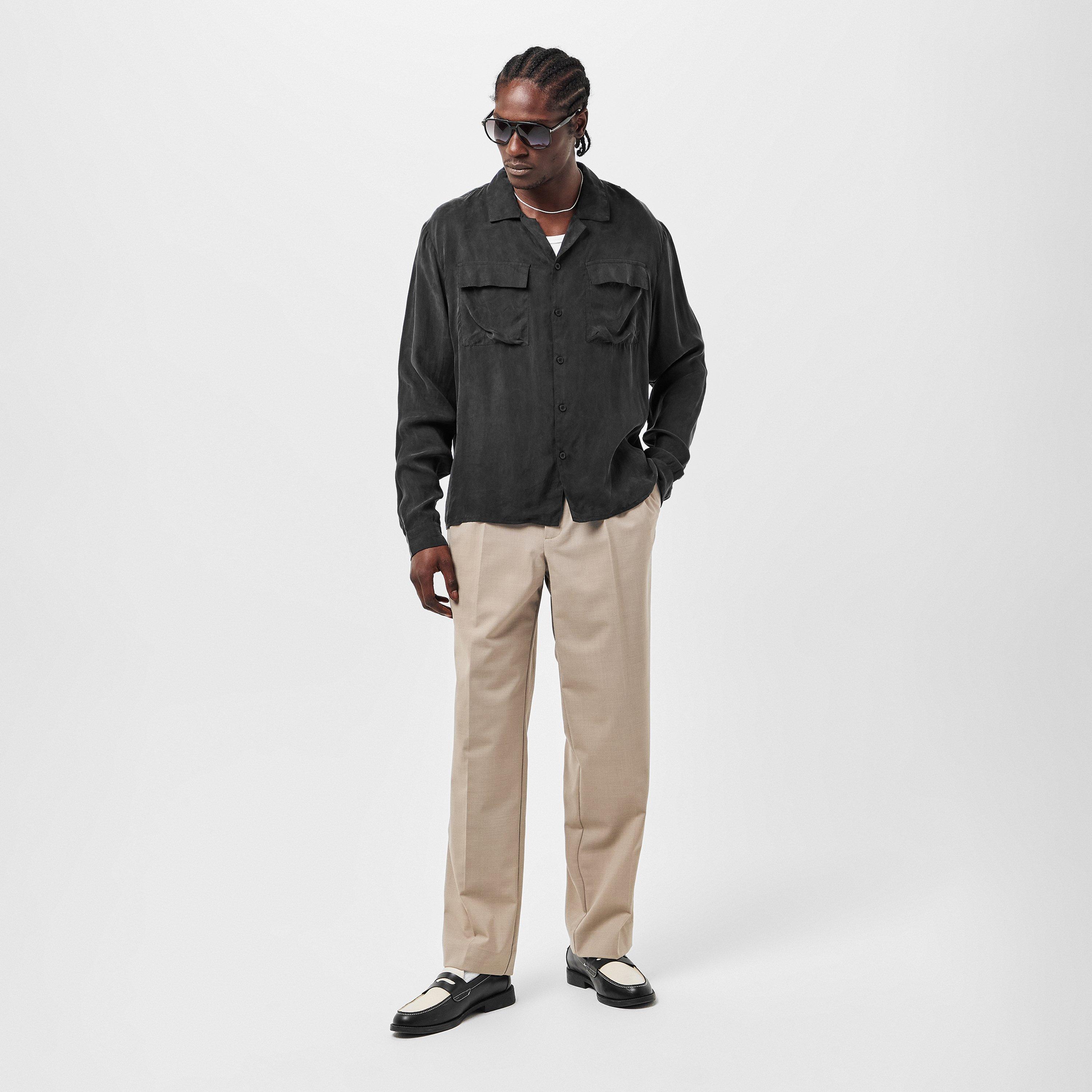 Black - BELIER - Men's Long-Sleeve Shirt - 6