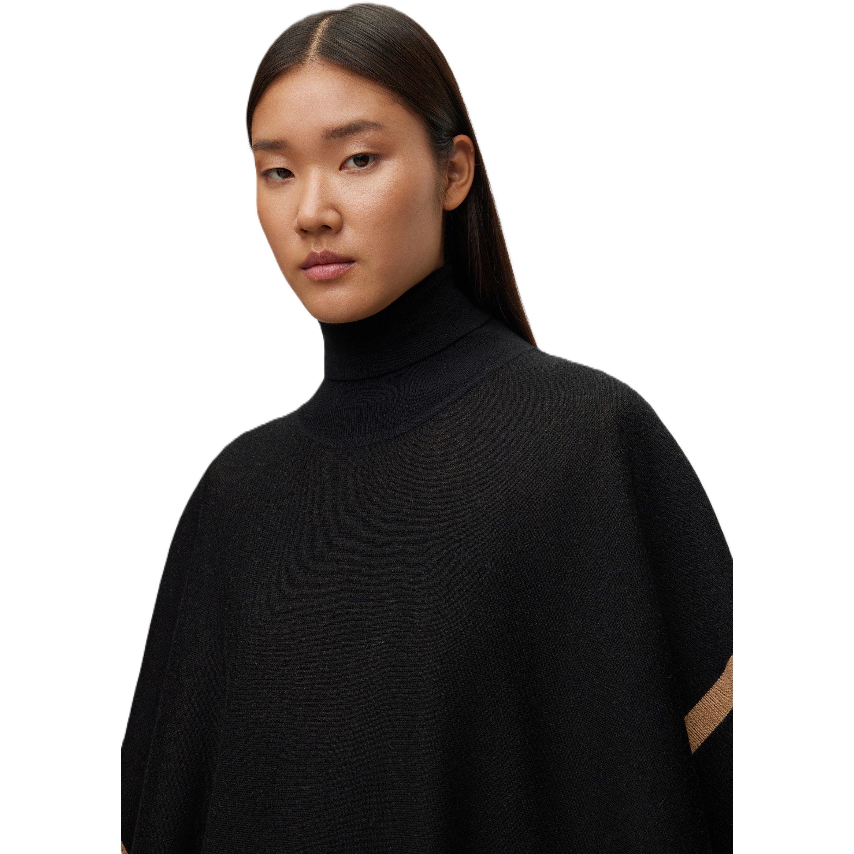 Black - Boss - Women's Lia Poncho - 2
