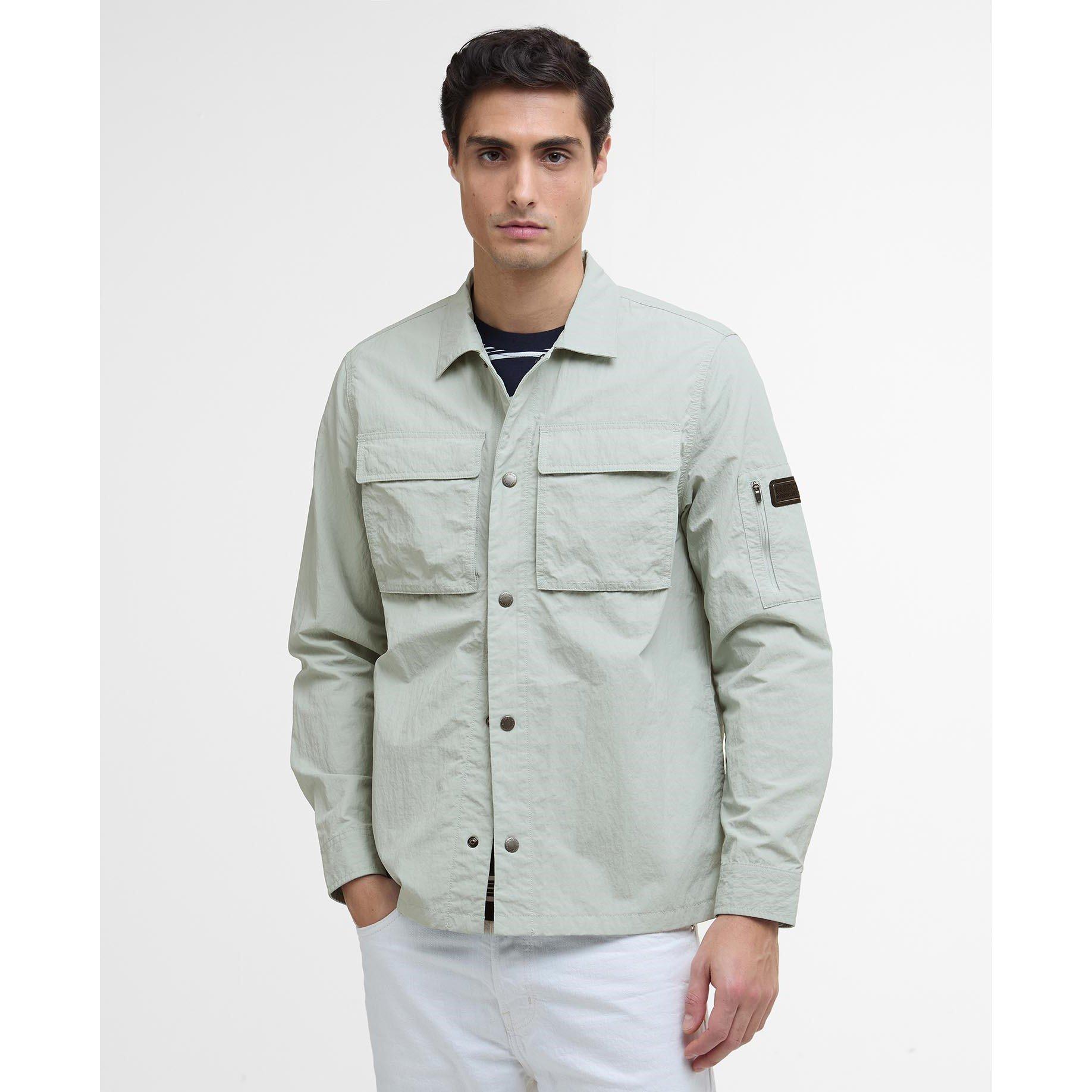 Mineral Grey - Barbour International - Men's B.Intense Scots Long Sleeve Tailored Fit Shirt - 2