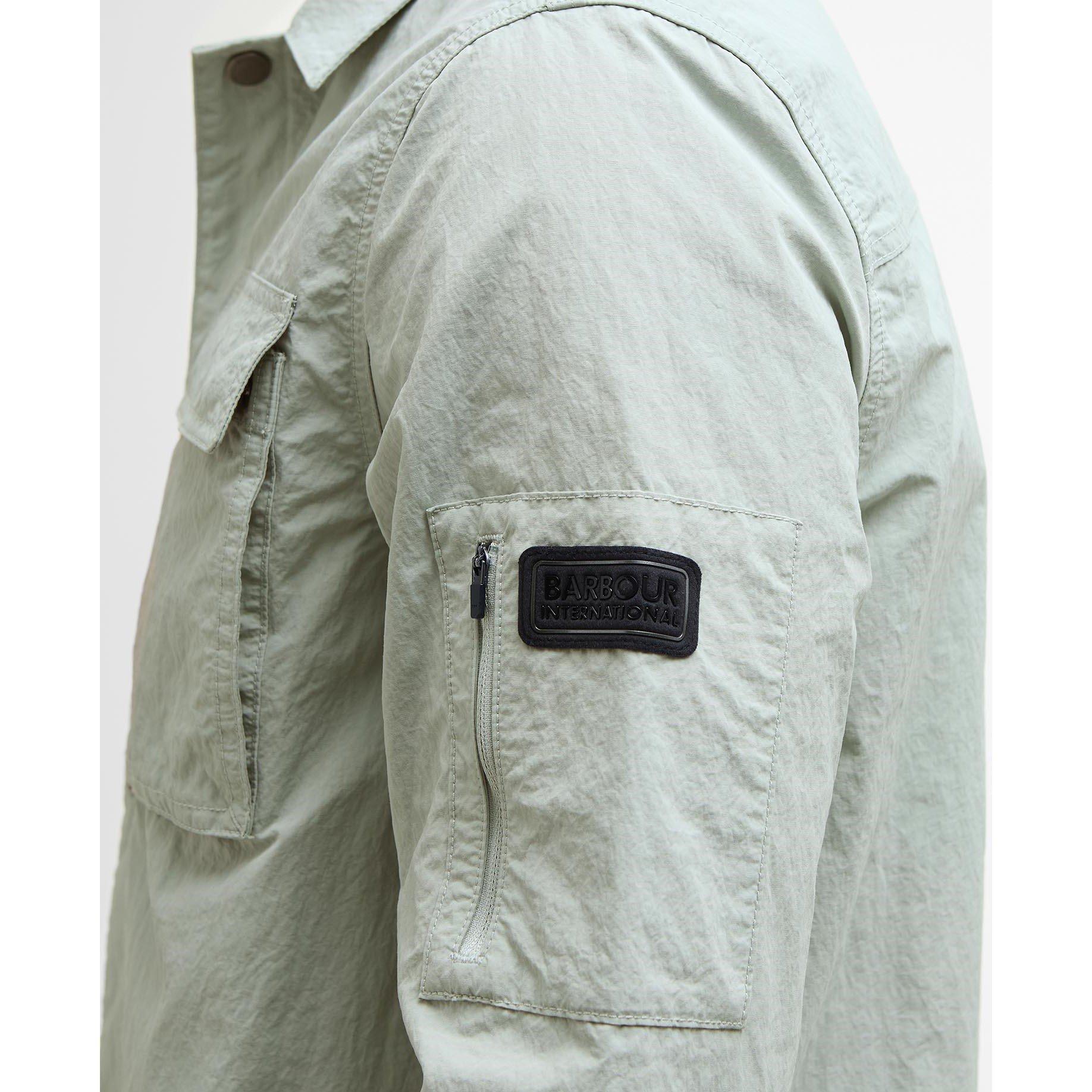 Mineral Grey - Barbour International - Men's B.Intense Scots Long Sleeve Tailored Fit Shirt - 5