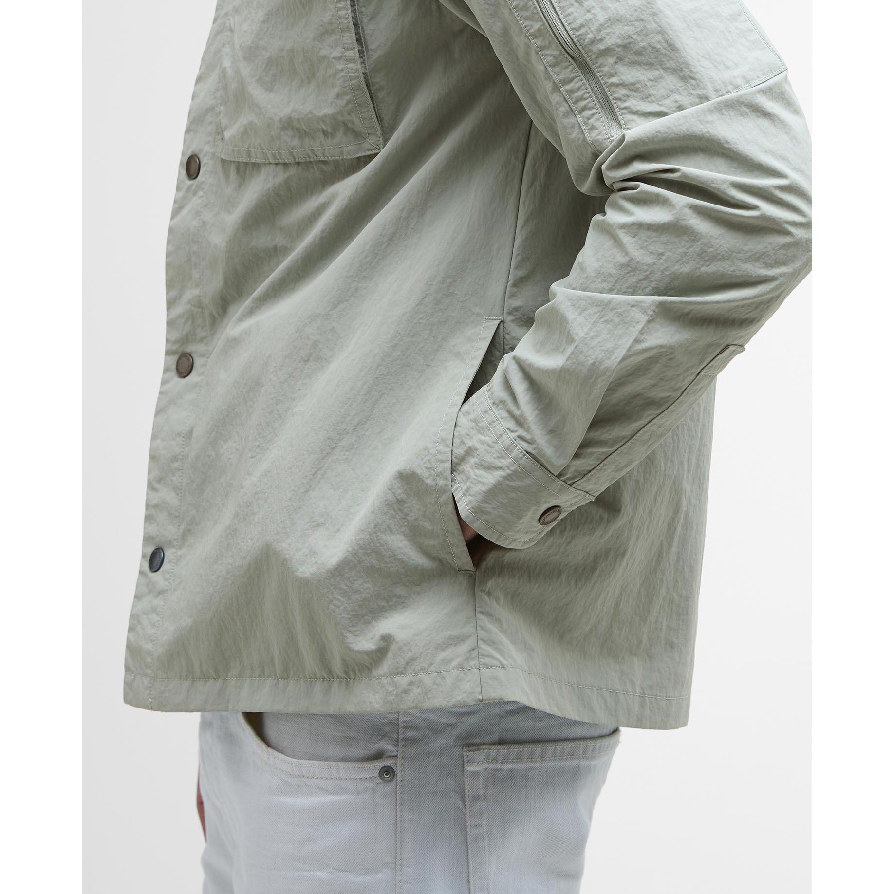 Mineral Grey - Barbour International - Men's B.Intense Scots Long Sleeve Tailored Fit Shirt - 6