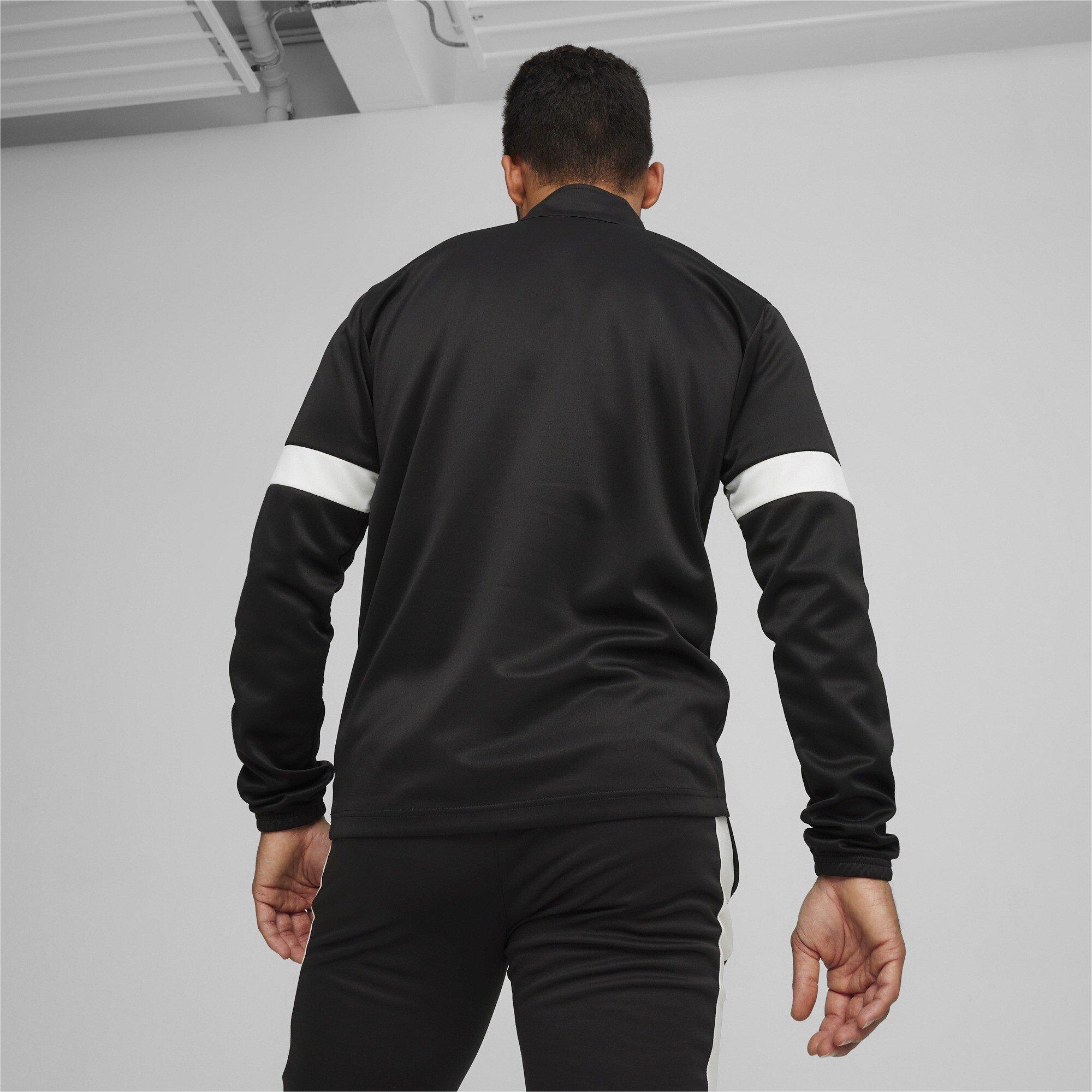 Crno/Bijelo - Puma - Individualrise 1/4 Zip Top Drill Mens - 4