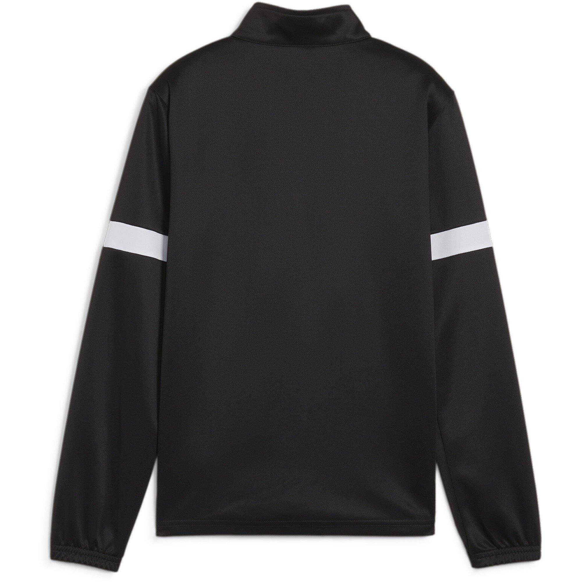 Black/White - Puma - Individualrise 1/4 Zip Top Jr Drill Boys - 2