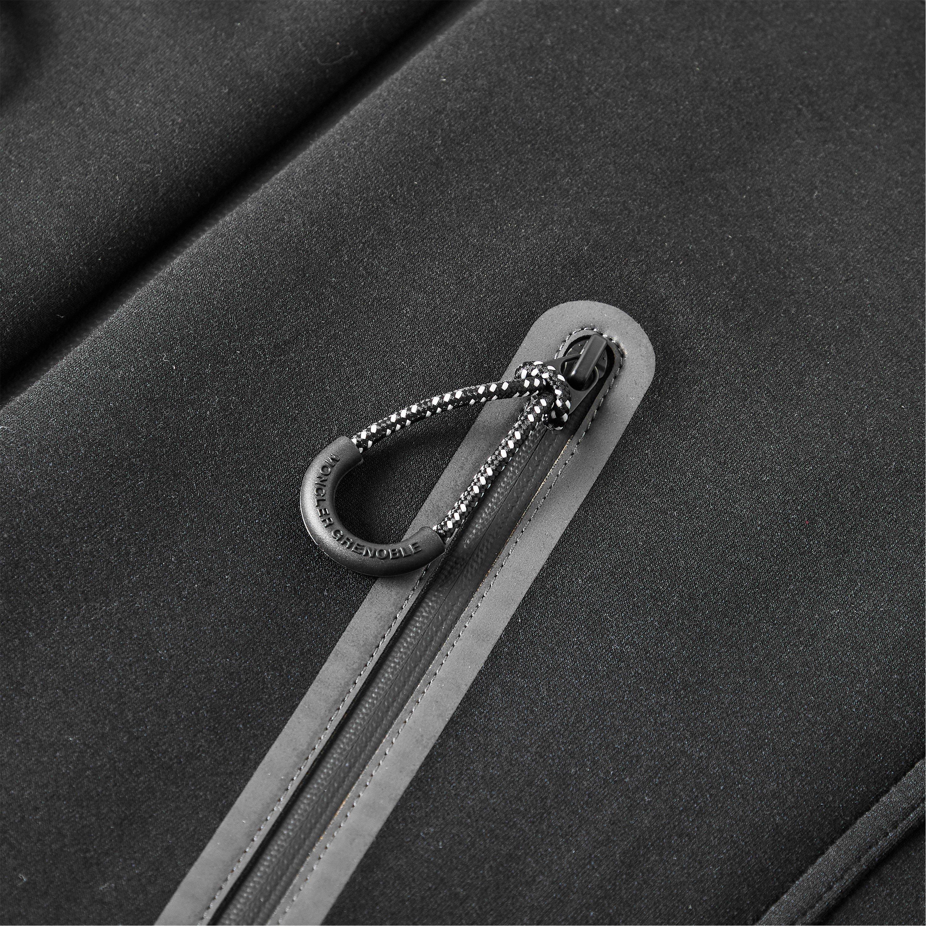 Black 999 - Moncler - Moncler Gren Zip Flc Sn62 - 3