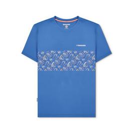 Lambretta Paisley Panel Tee