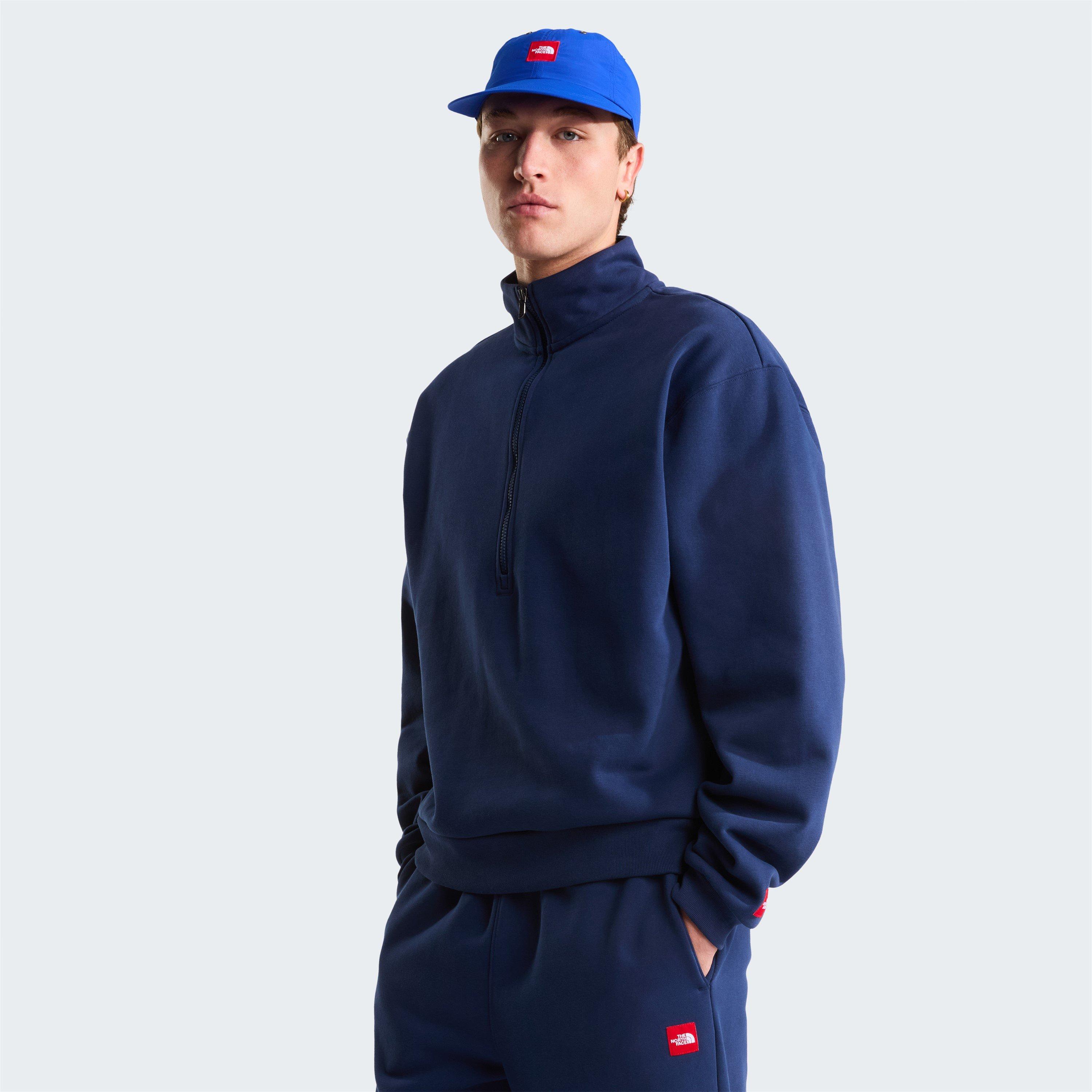 Summit Navy - The North Face - TNF Red Box quarter Mens - 3