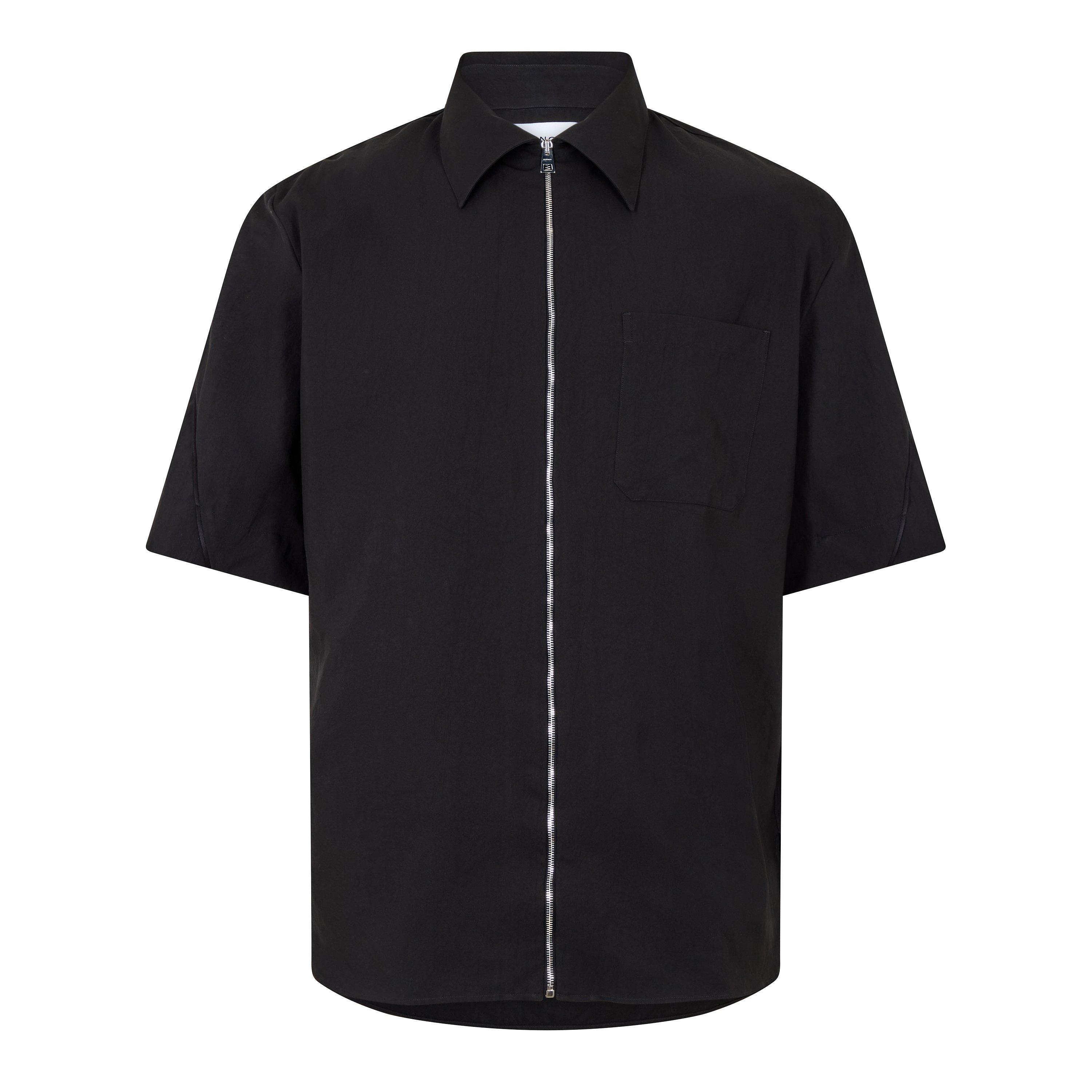 GIVENCHY GIV Nylon Shirt Sn62 - Black - Large