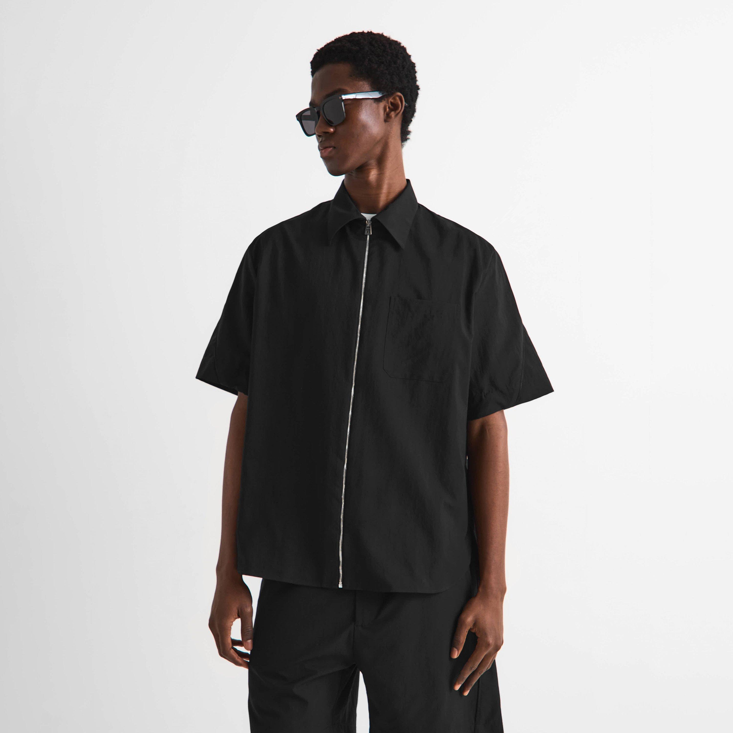Black - GIVENCHY - GIV Nylon Shirt Sn62 - 3