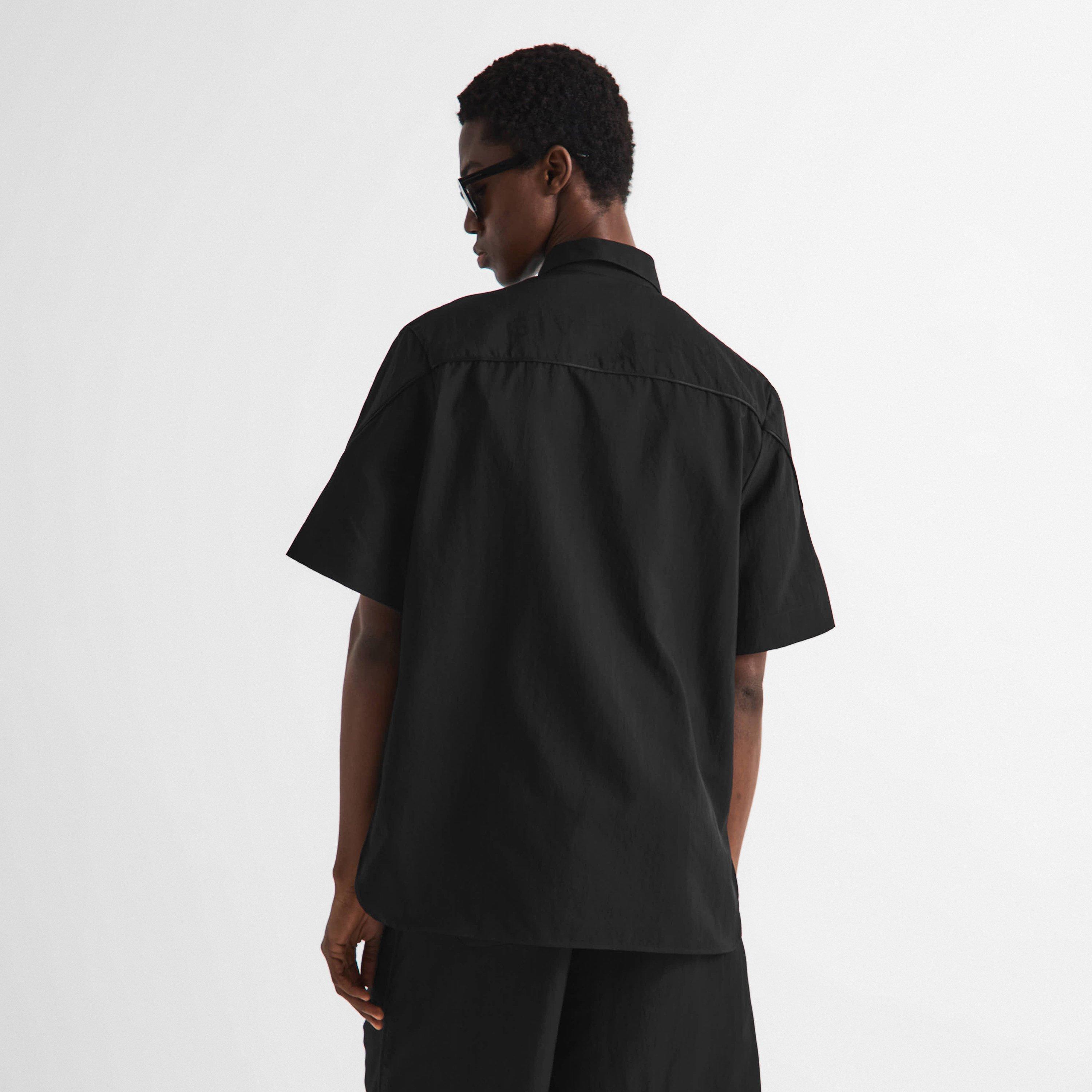 Black - GIVENCHY - GIV Nylon Shirt Sn62 - 4