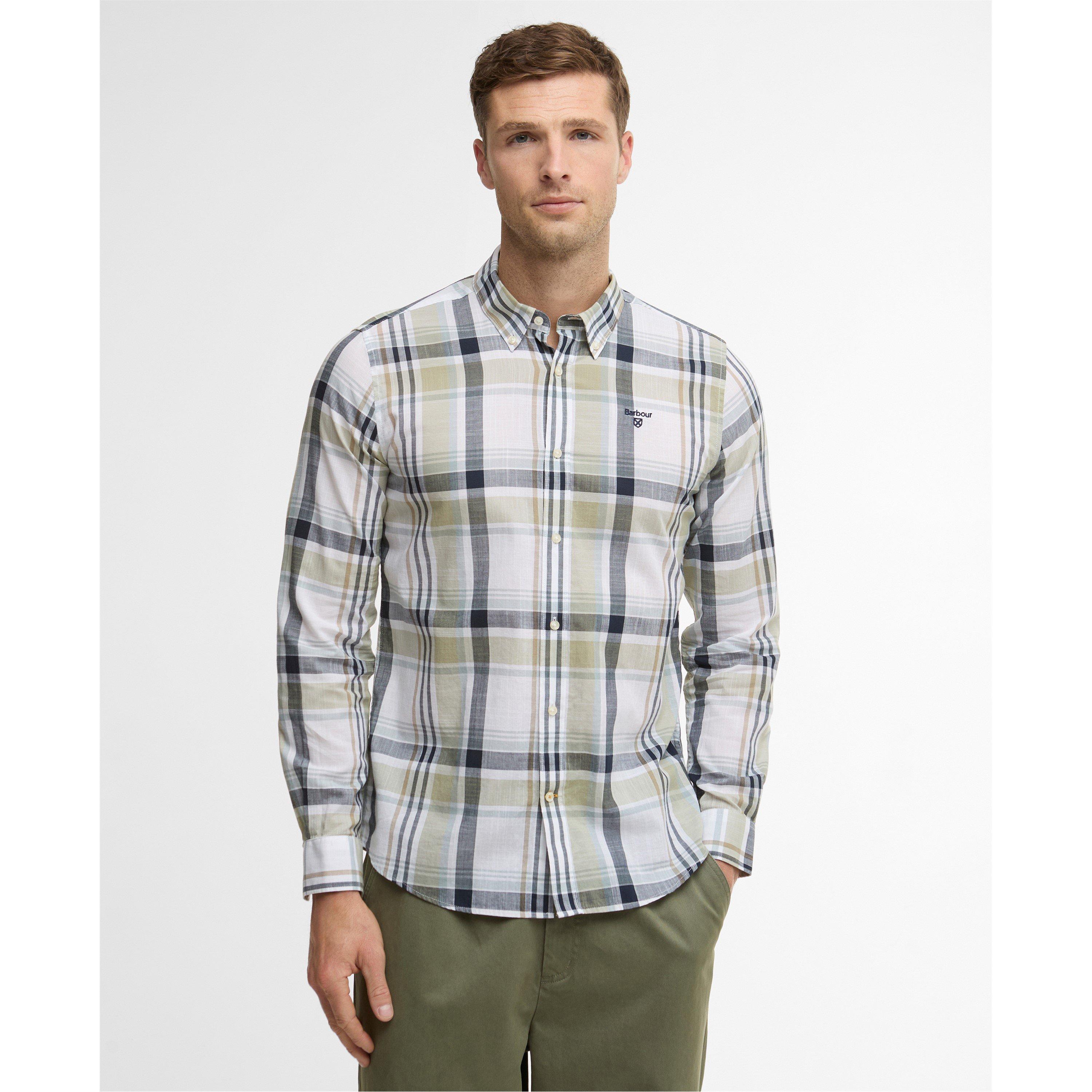 Laurel Grn GN34 - Barbour - Mens Kidd Tailored Shirt - 2