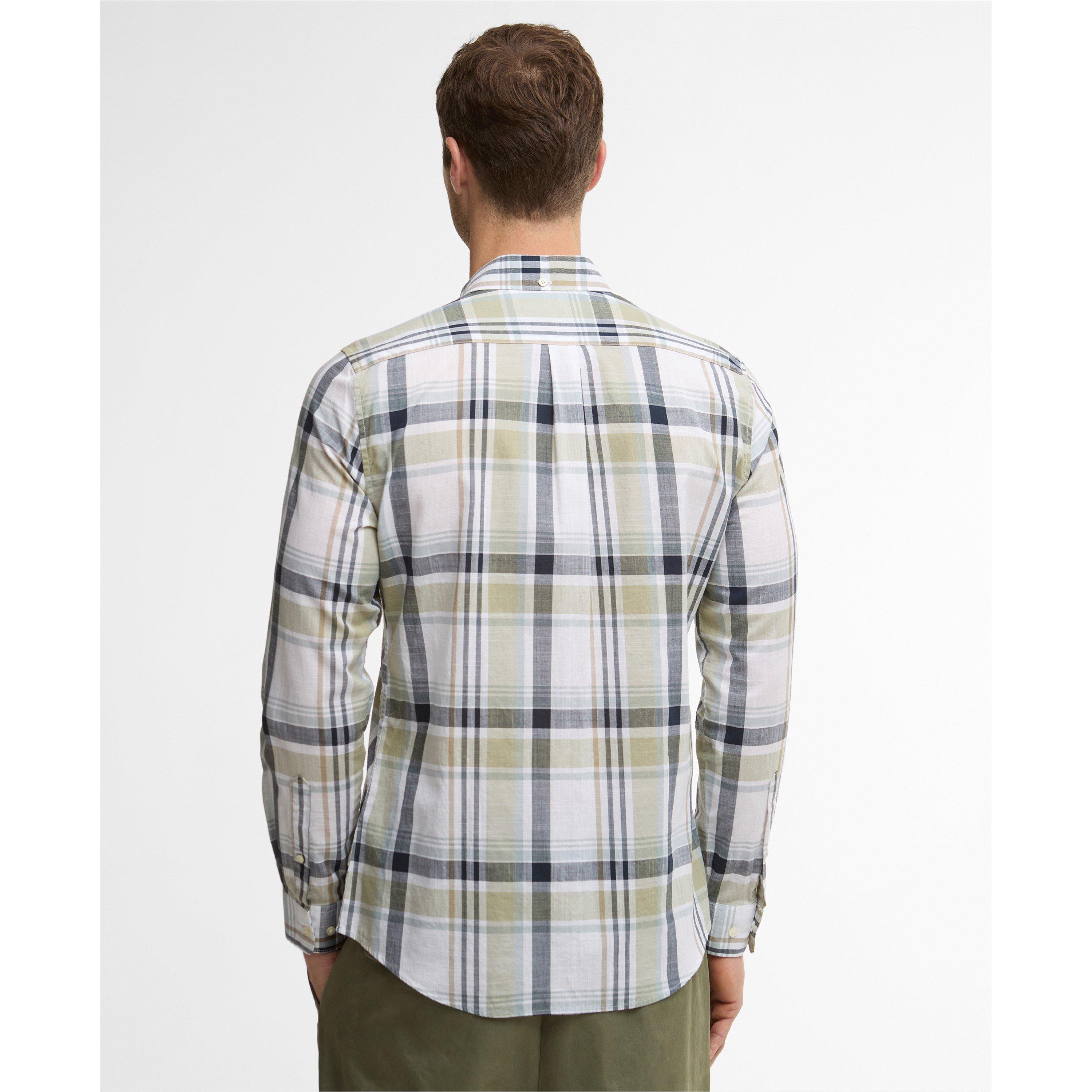 Laurel Grn GN34 - Barbour - Mens Kidd Tailored Shirt - 3