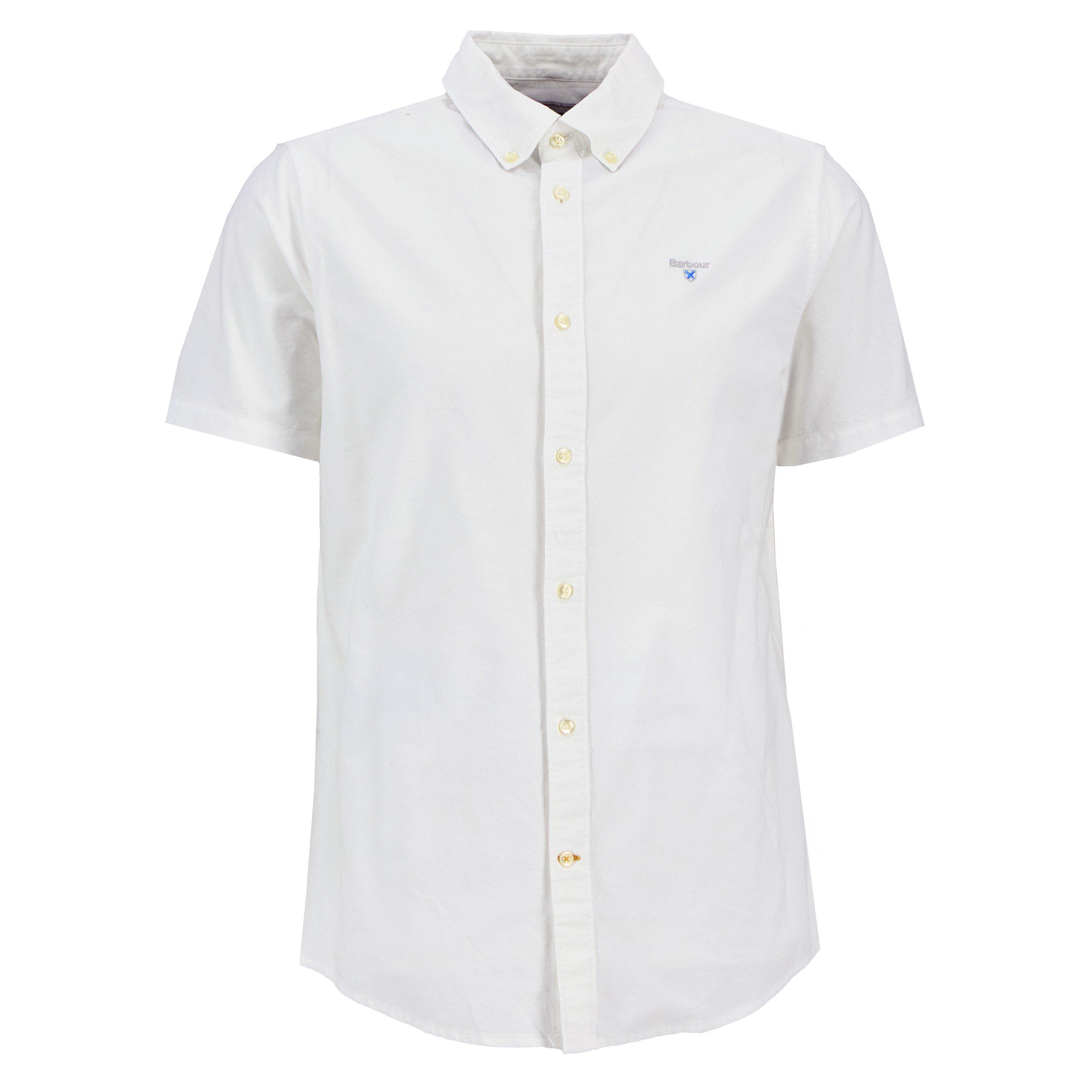 Barbour Men's Oxtown Shirt - White Wh11 - L