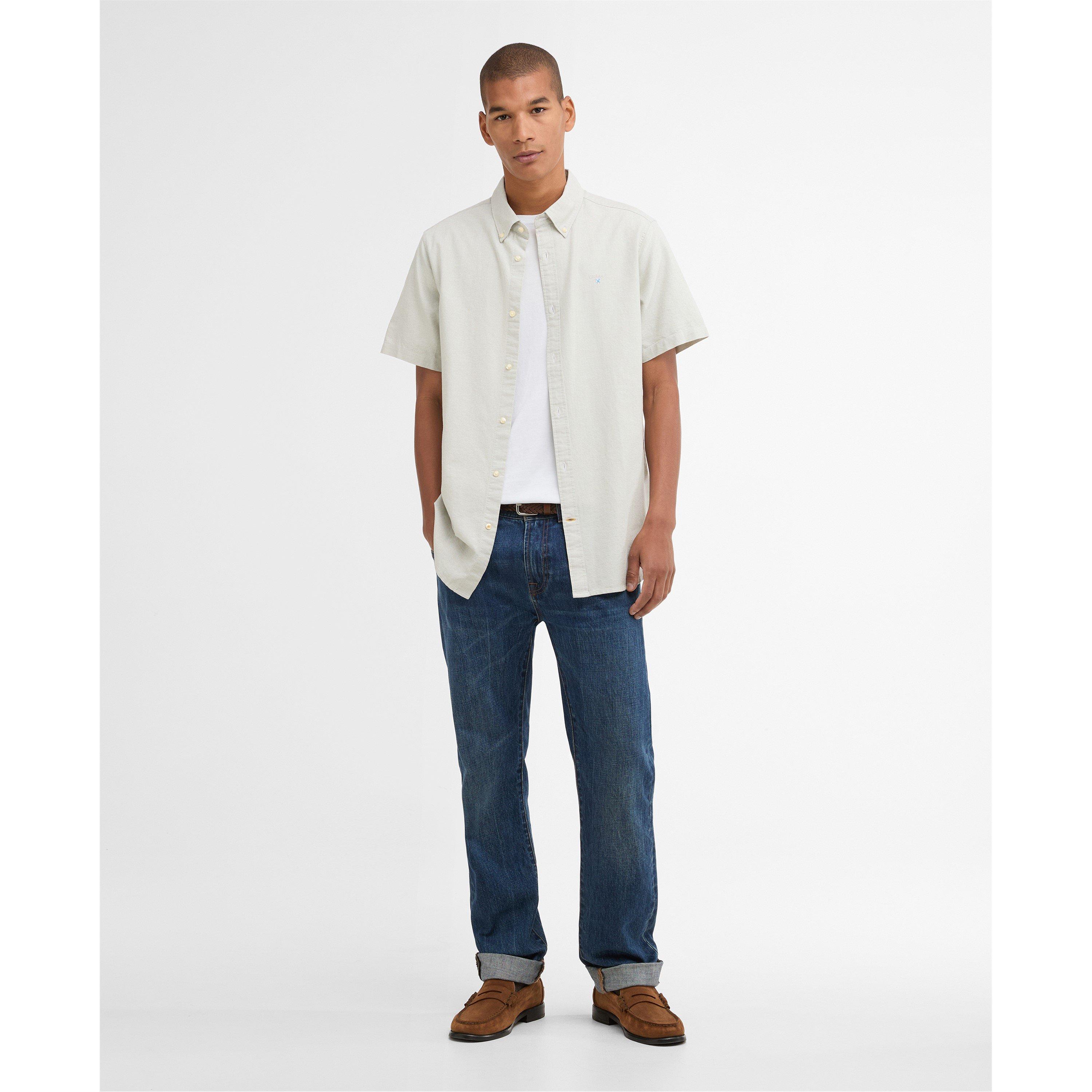 Sea Green GN63 - Barbour - Mens Oxtown Shirt - 5