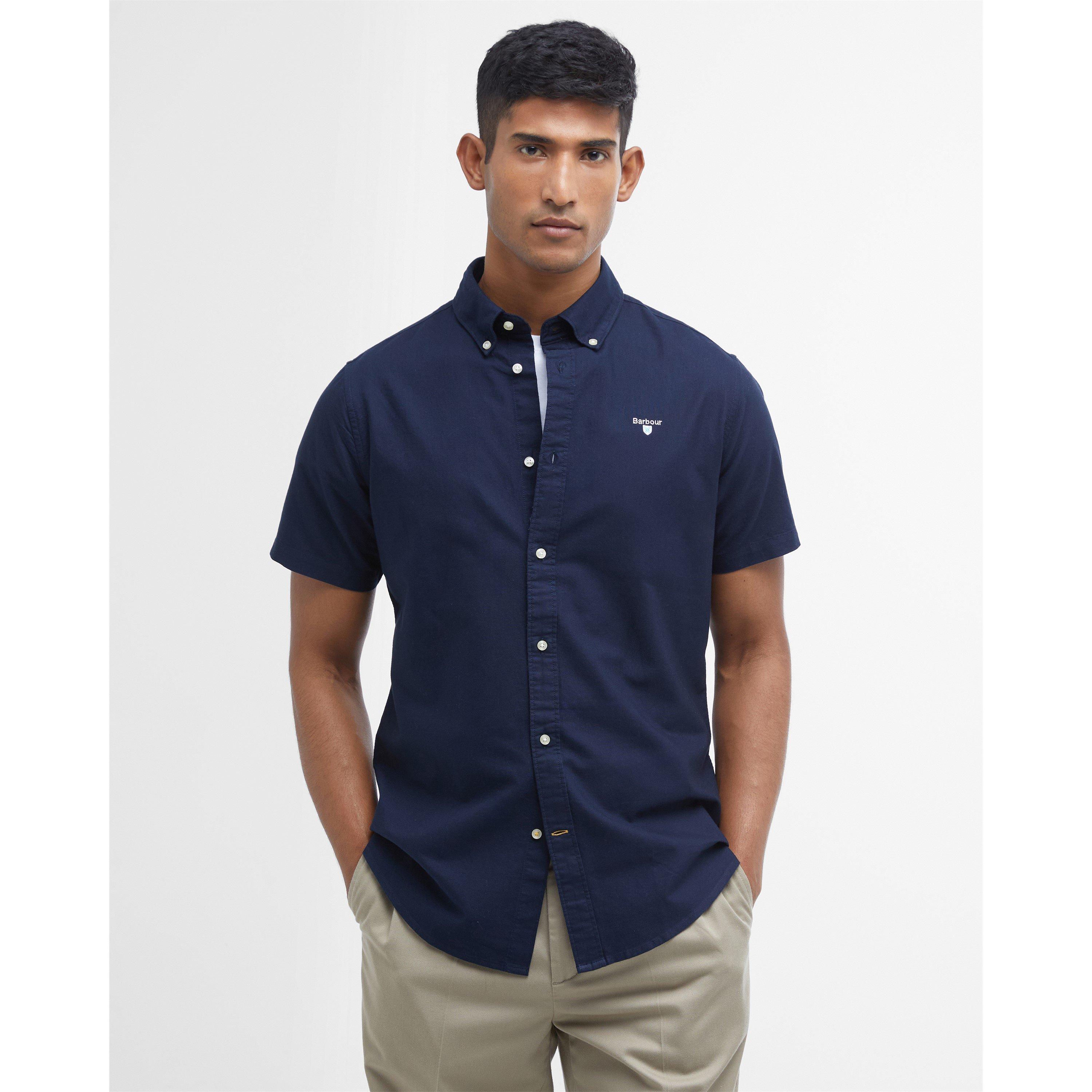 Navy NY91 - Barbour - Mens Oxtown Shirt - 2
