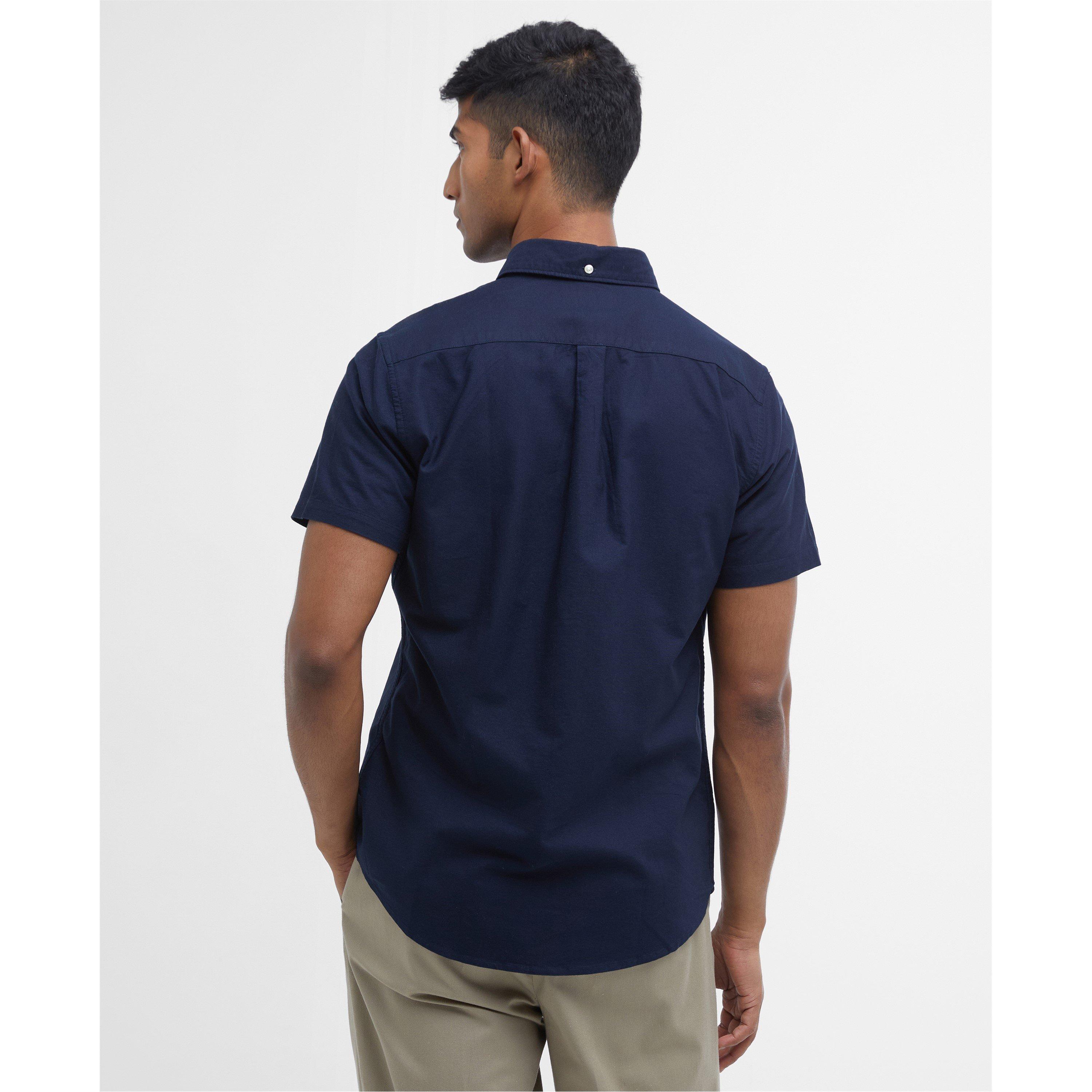 Navy NY91 - Barbour - Mens Oxtown Shirt - 3
