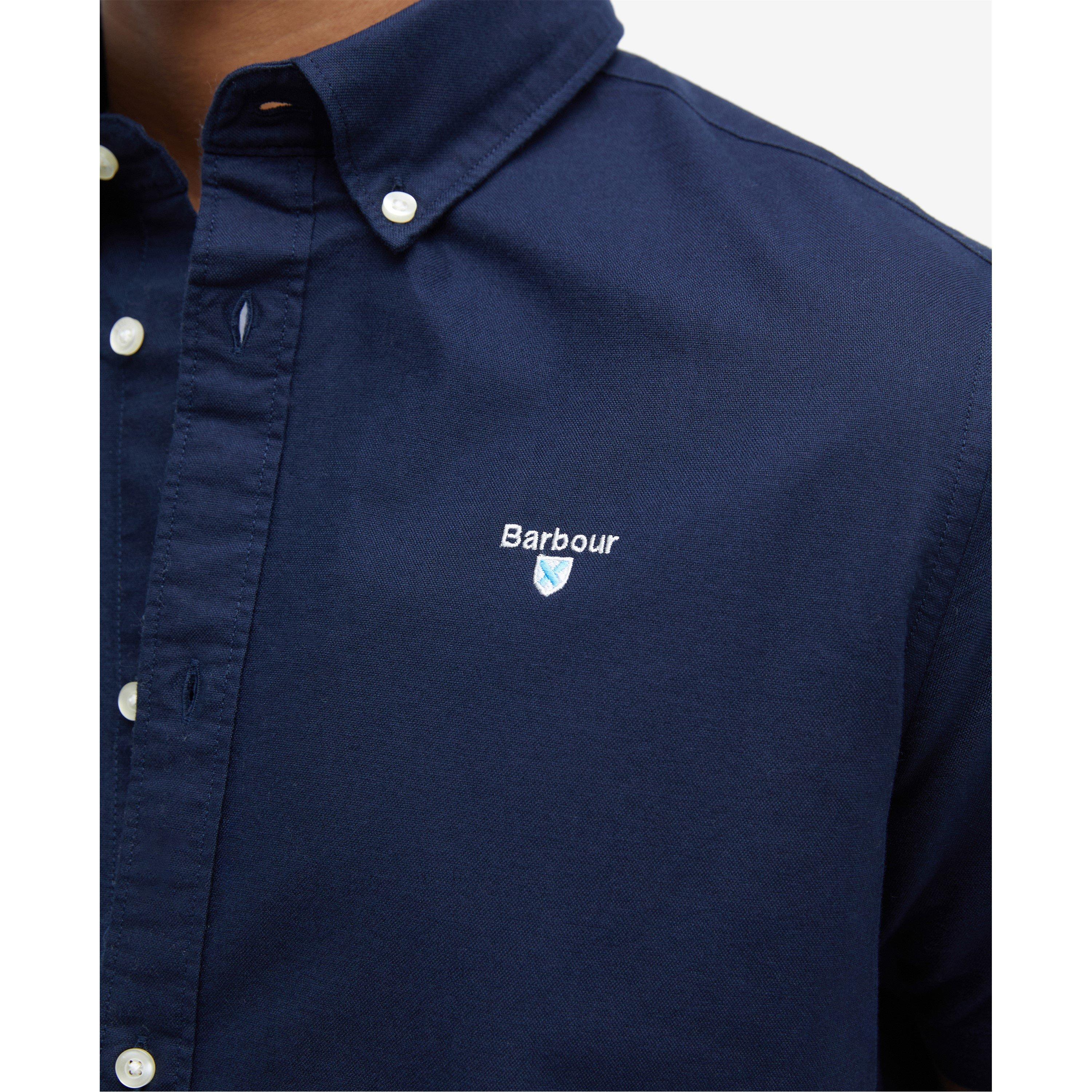 Navy NY91 - Barbour - Mens Oxtown Shirt - 5
