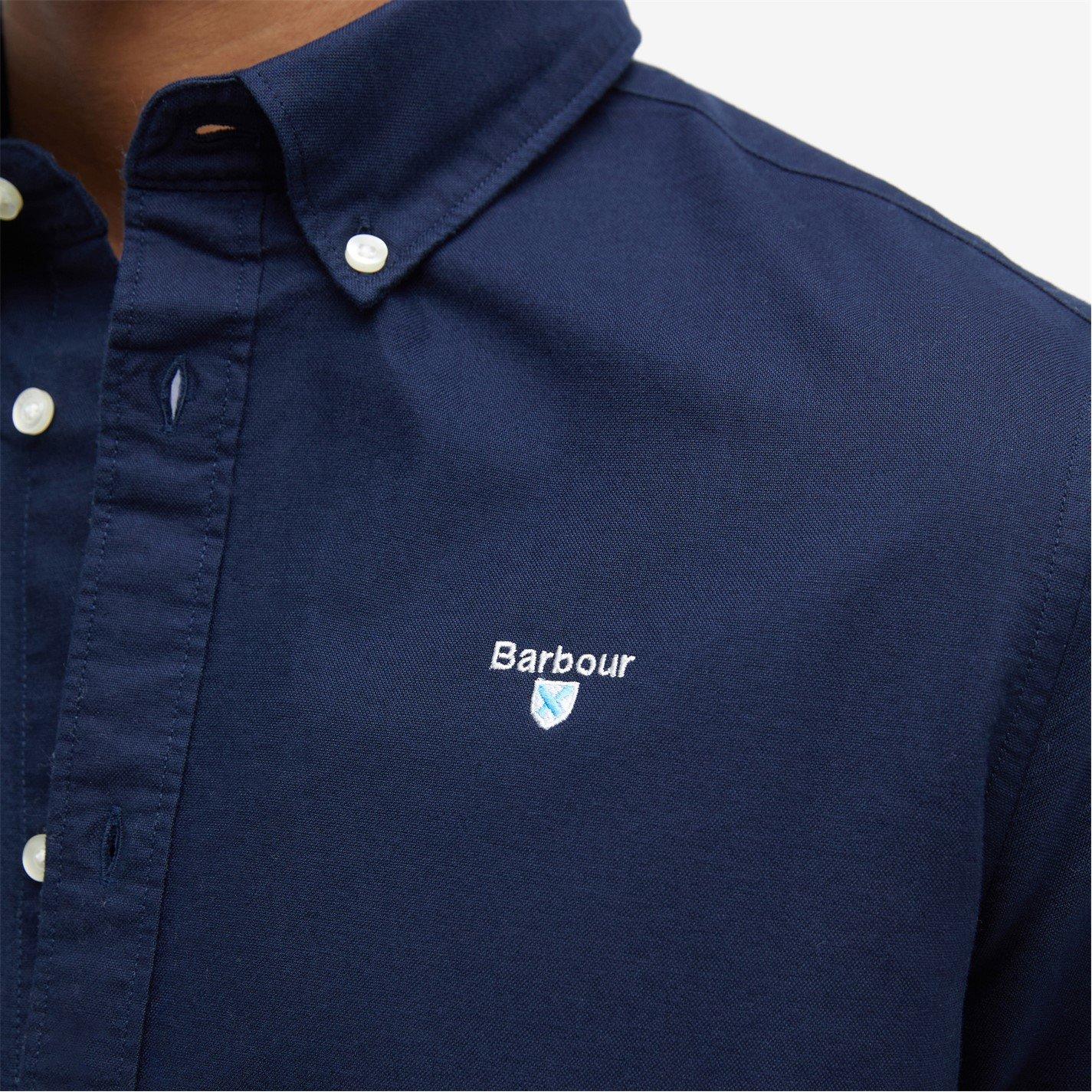 Navy NY91 - Barbour - Mens Oxtown Shirt - 6