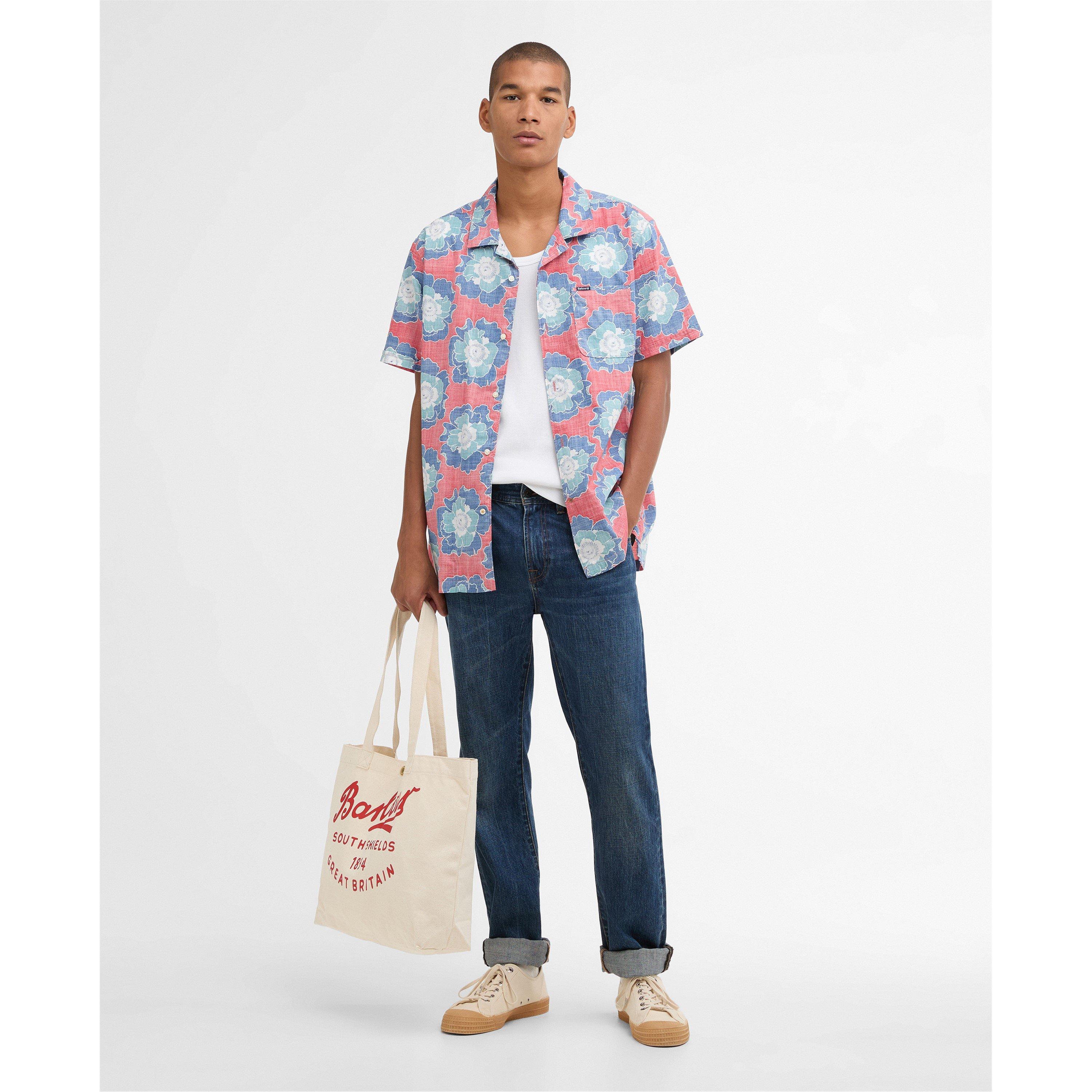 Lava RE41 - Barbour - Men's Patterned Short Sleeve Shirt - 5