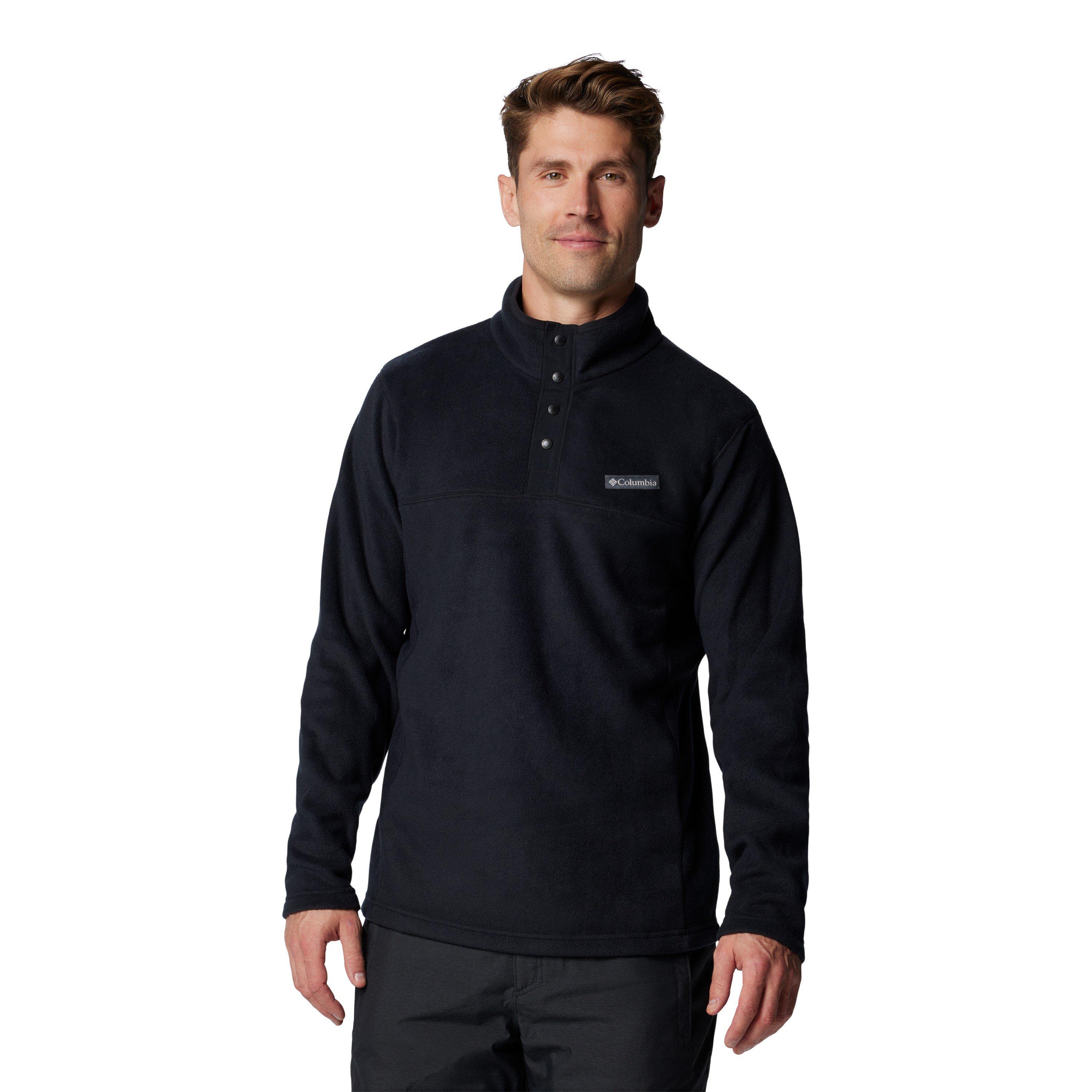 Columbia Men's Steens Mountain™ Half Snap Fleece - Black - Small