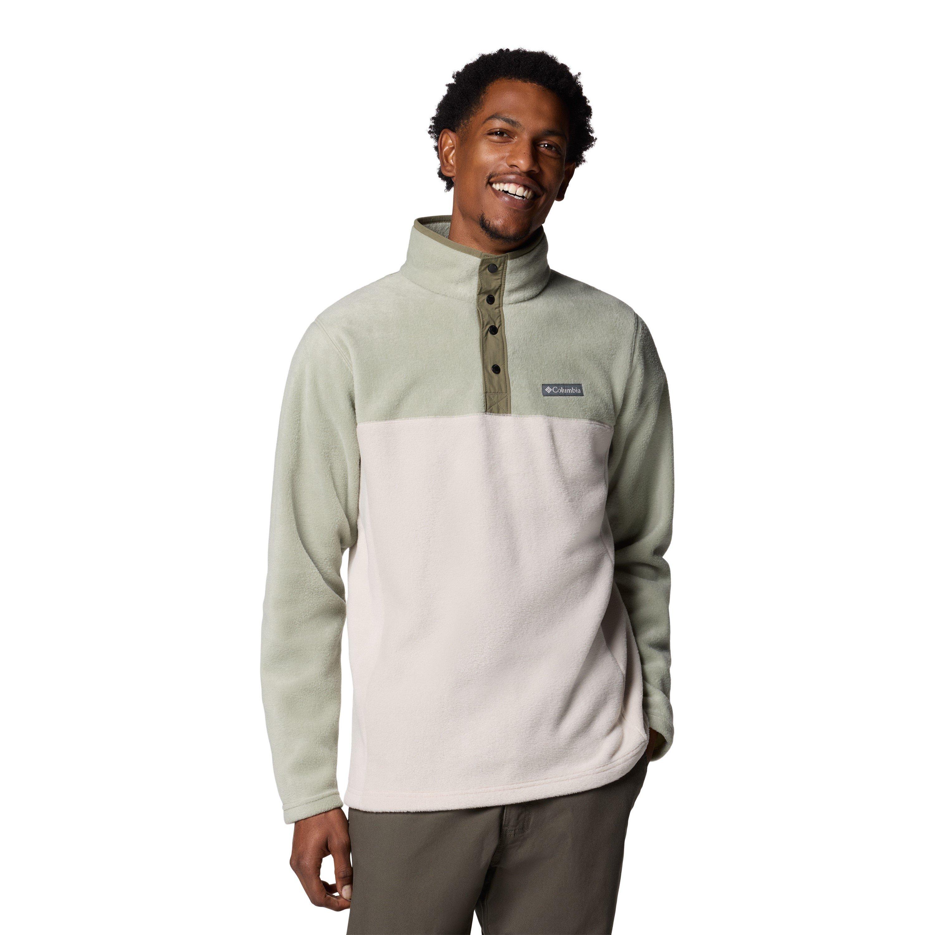 Columbia Men's Steens Mountain™ Half Snap Fleece - Stone Safari - Small