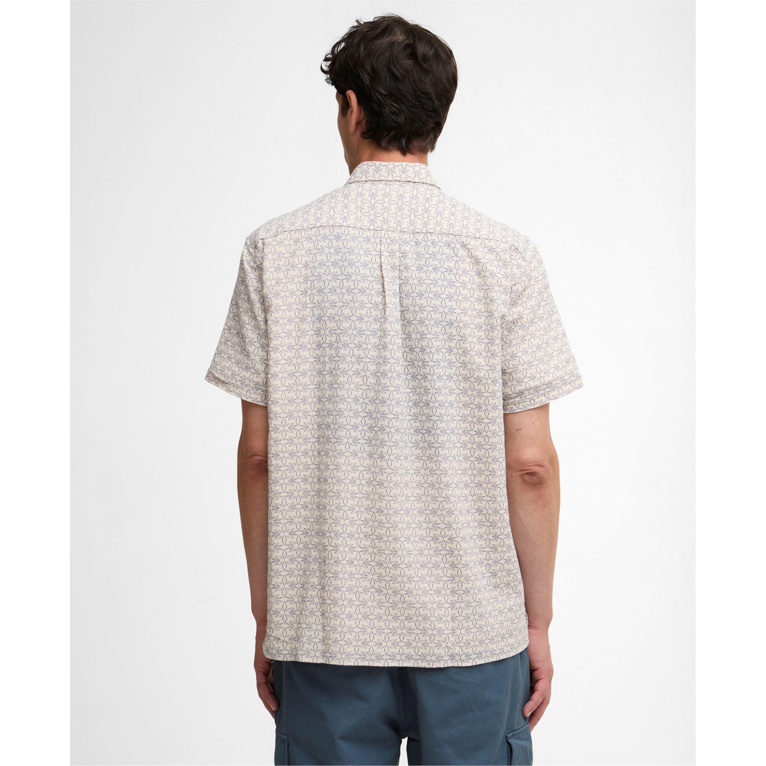 Neutral BE13 - Barbour - Men's Patterned Short Sleeve Shirt - 3