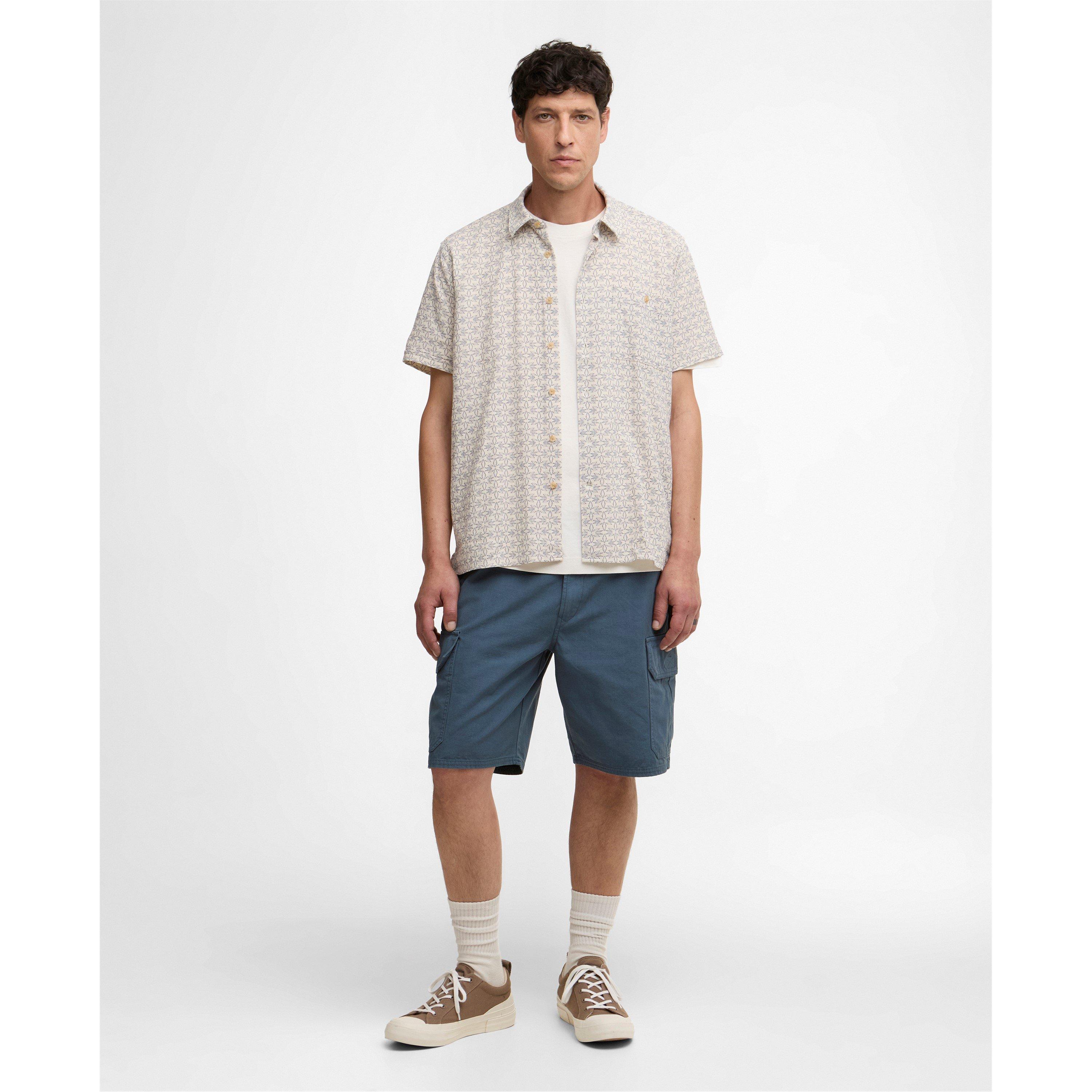 Neutral BE13 - Barbour - Men's Patterned Short Sleeve Shirt - 6