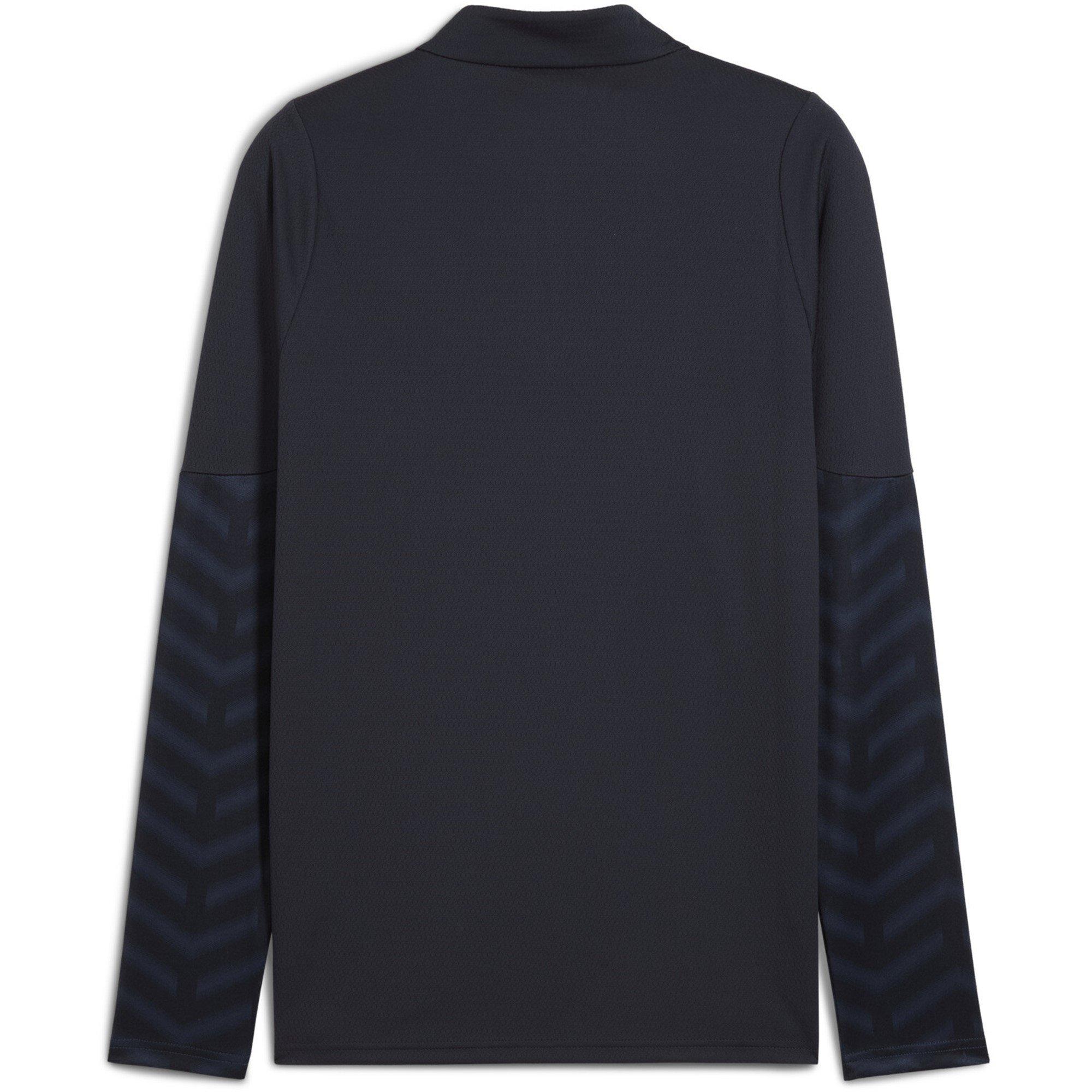 Navy/Orange - Puma - Individual Cup Drill Top Adults - 2