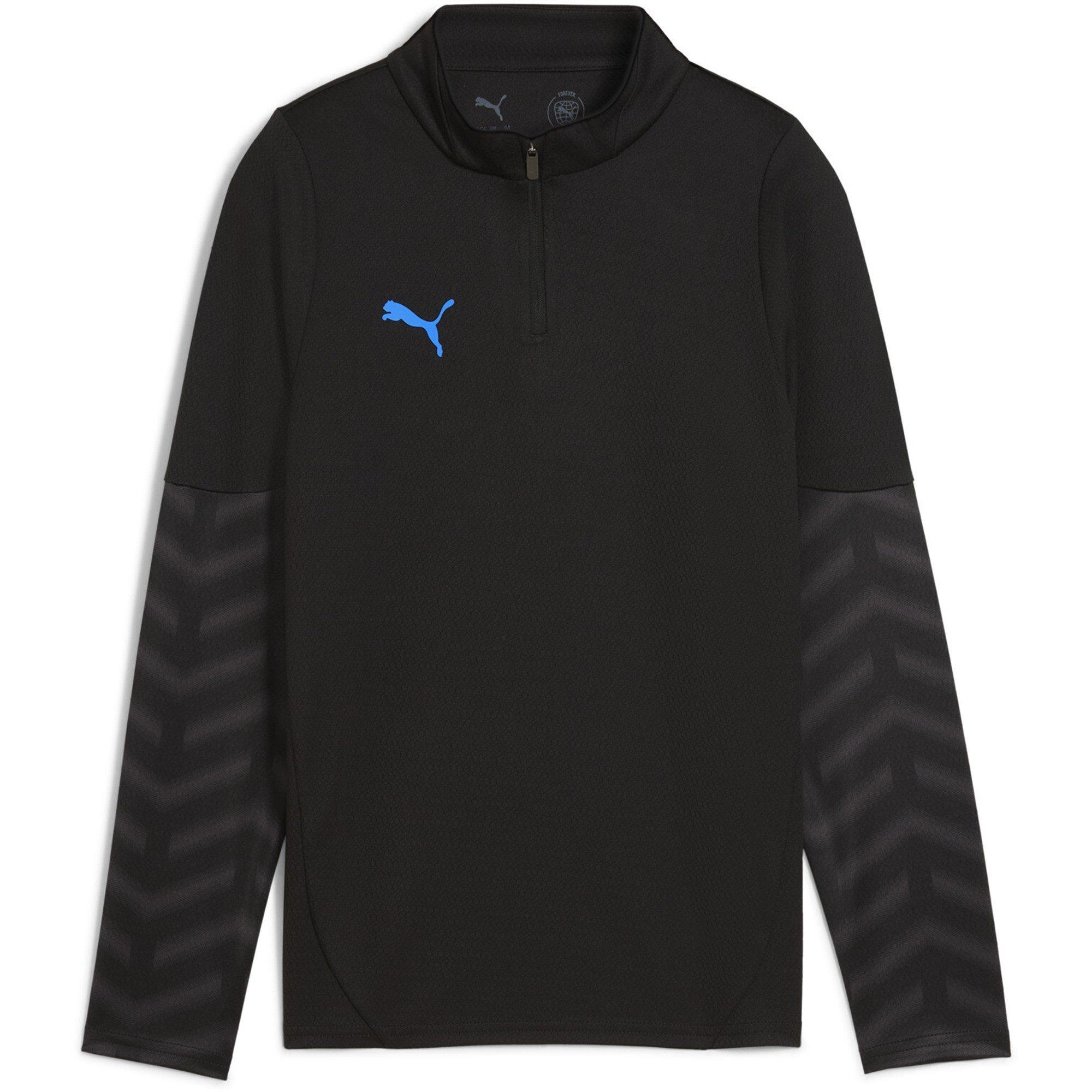 Black/Blue - Puma - Individual Cup Drill Top Juniors - 1