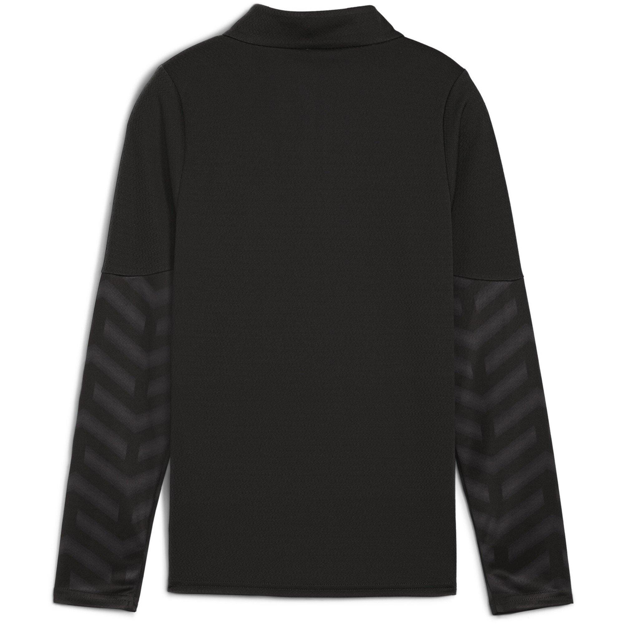 Black/Blue - Puma - Individual Cup Drill Top Juniors - 7