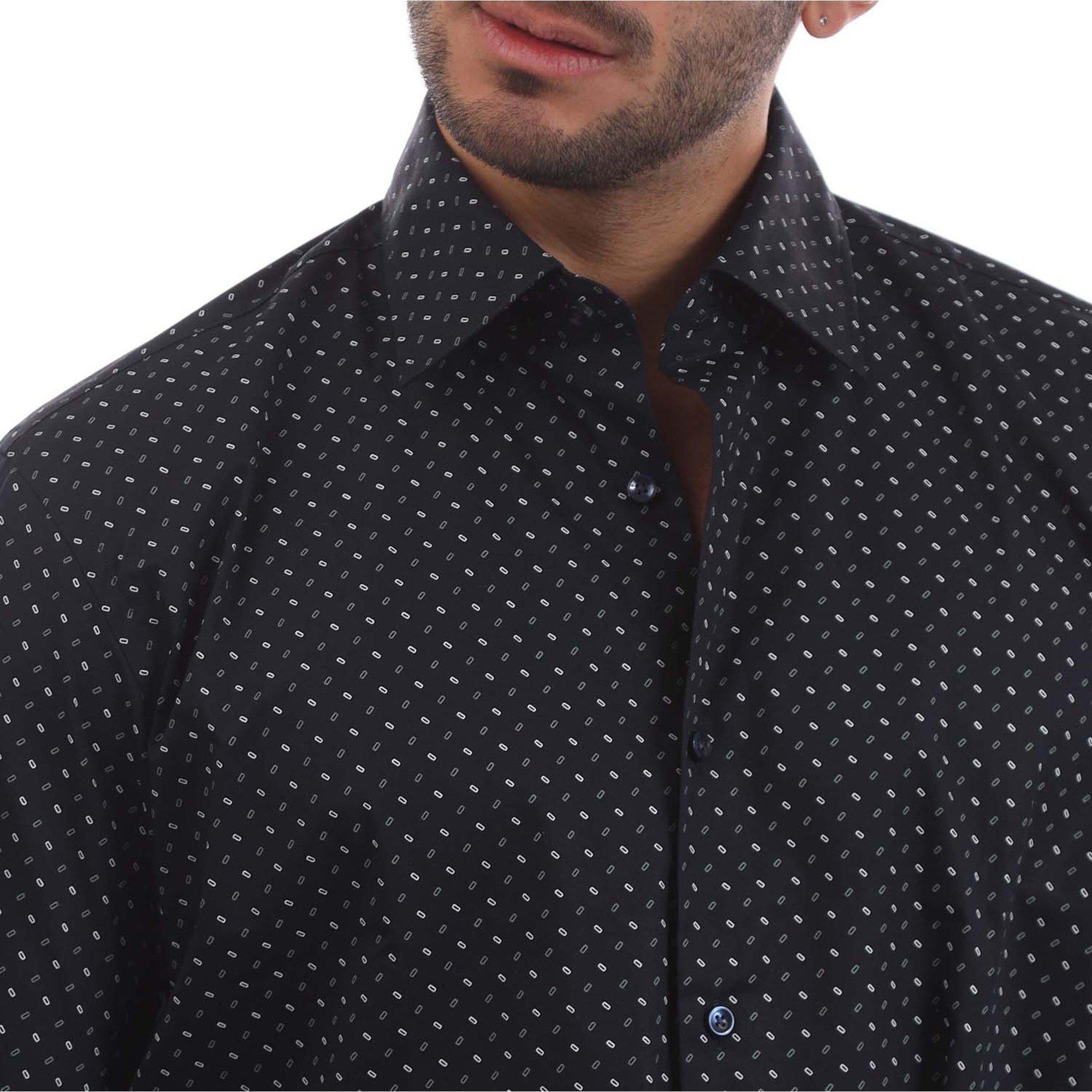 Dark Blue - Boss - H-Joe-Kent-C1-214 10270673 01 Oxford Shirt Mens - 3