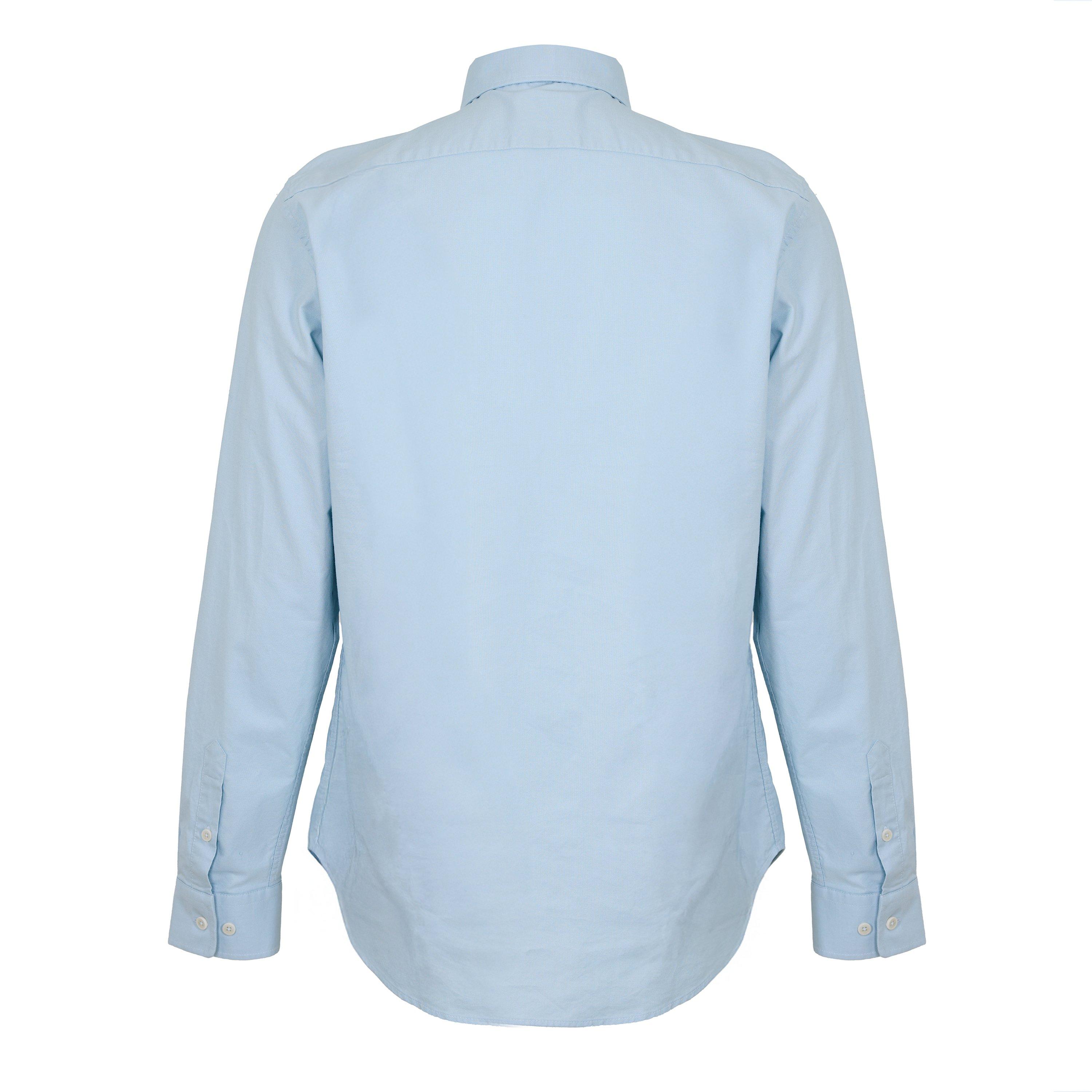 Sky Blue - Belstaff - Men's Long Sleeve Shirt - 2