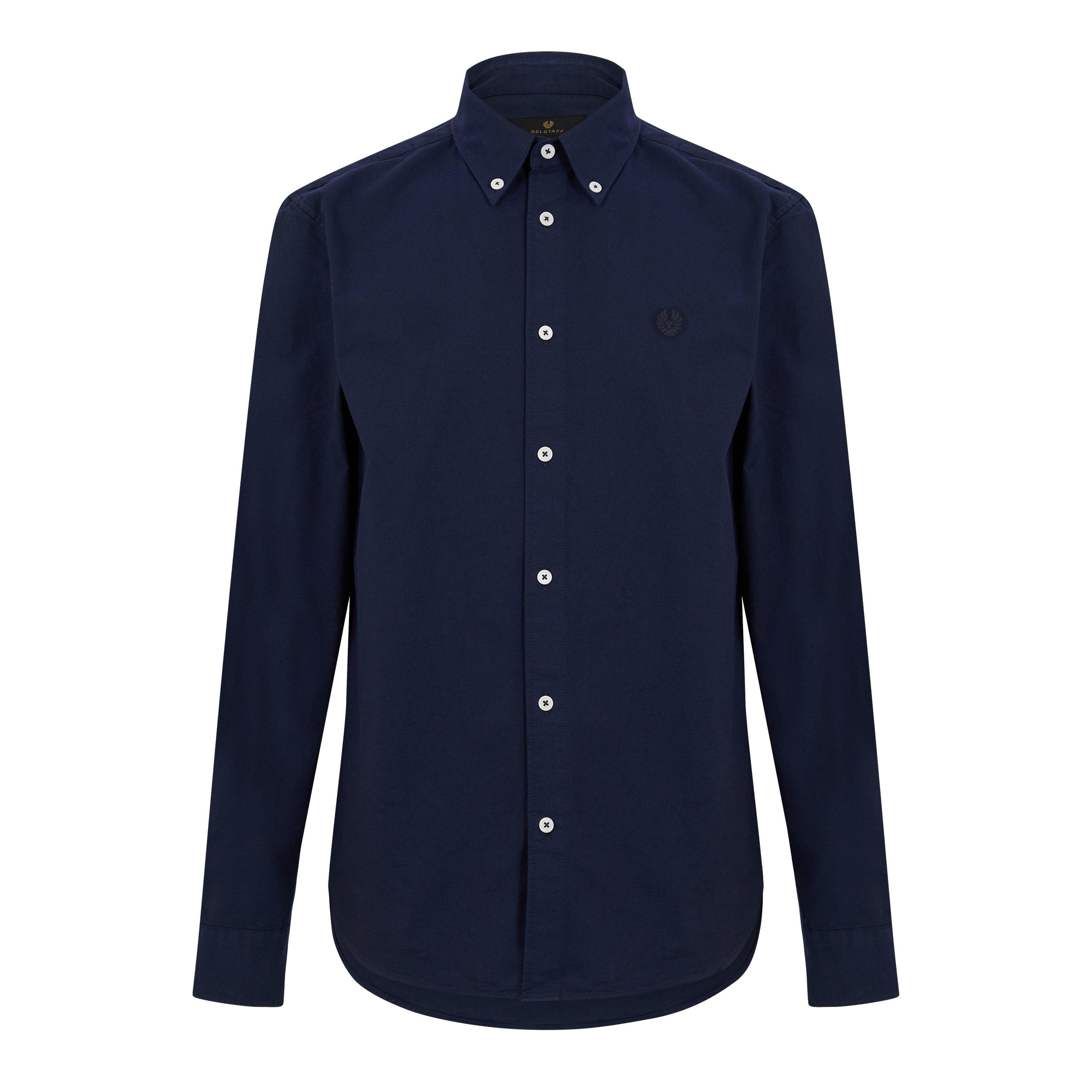 Belstaff Men's Long Sleeve Shirt - Dark Ink - S