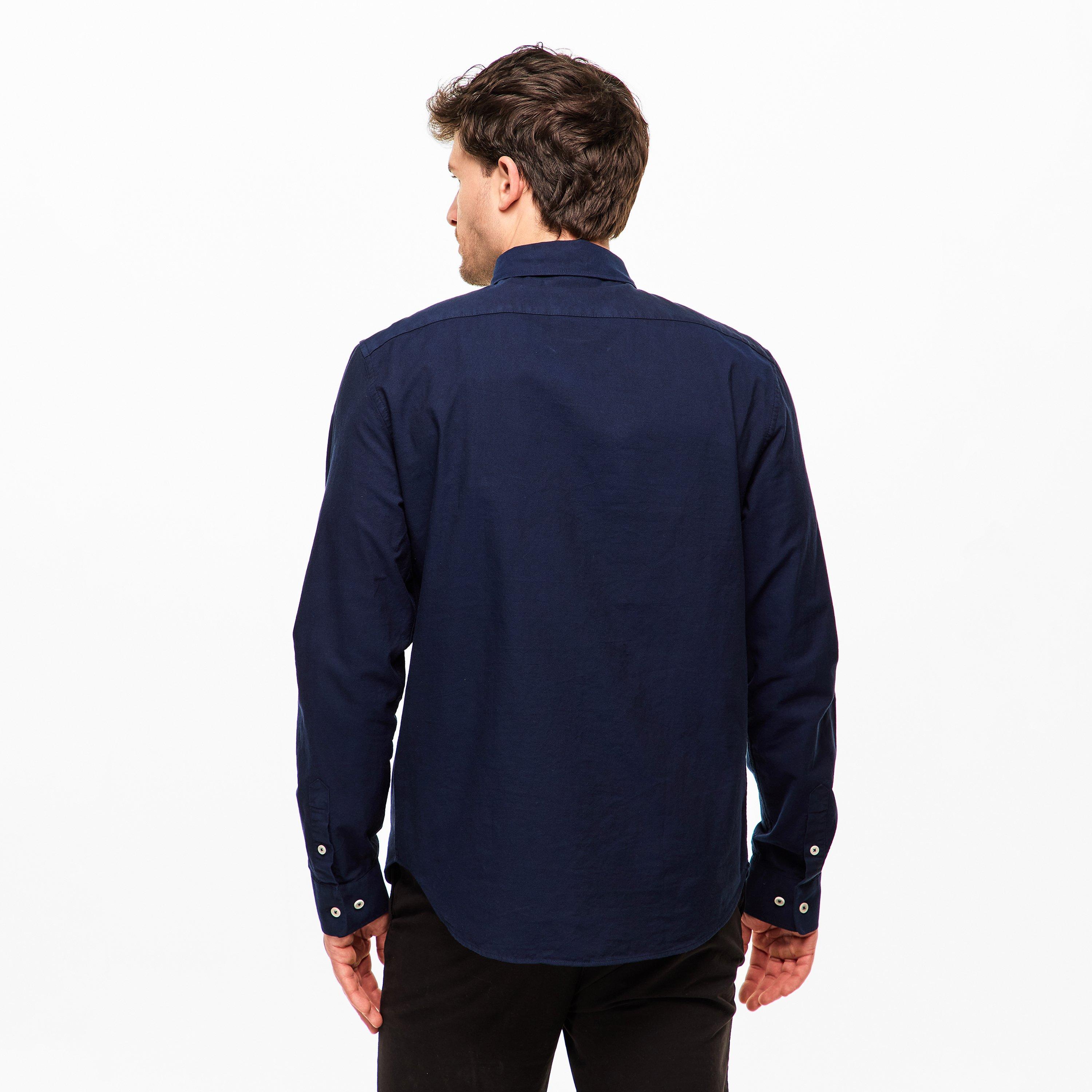 Dark Ink - Belstaff - Men's Long Sleeve Shirt - 4